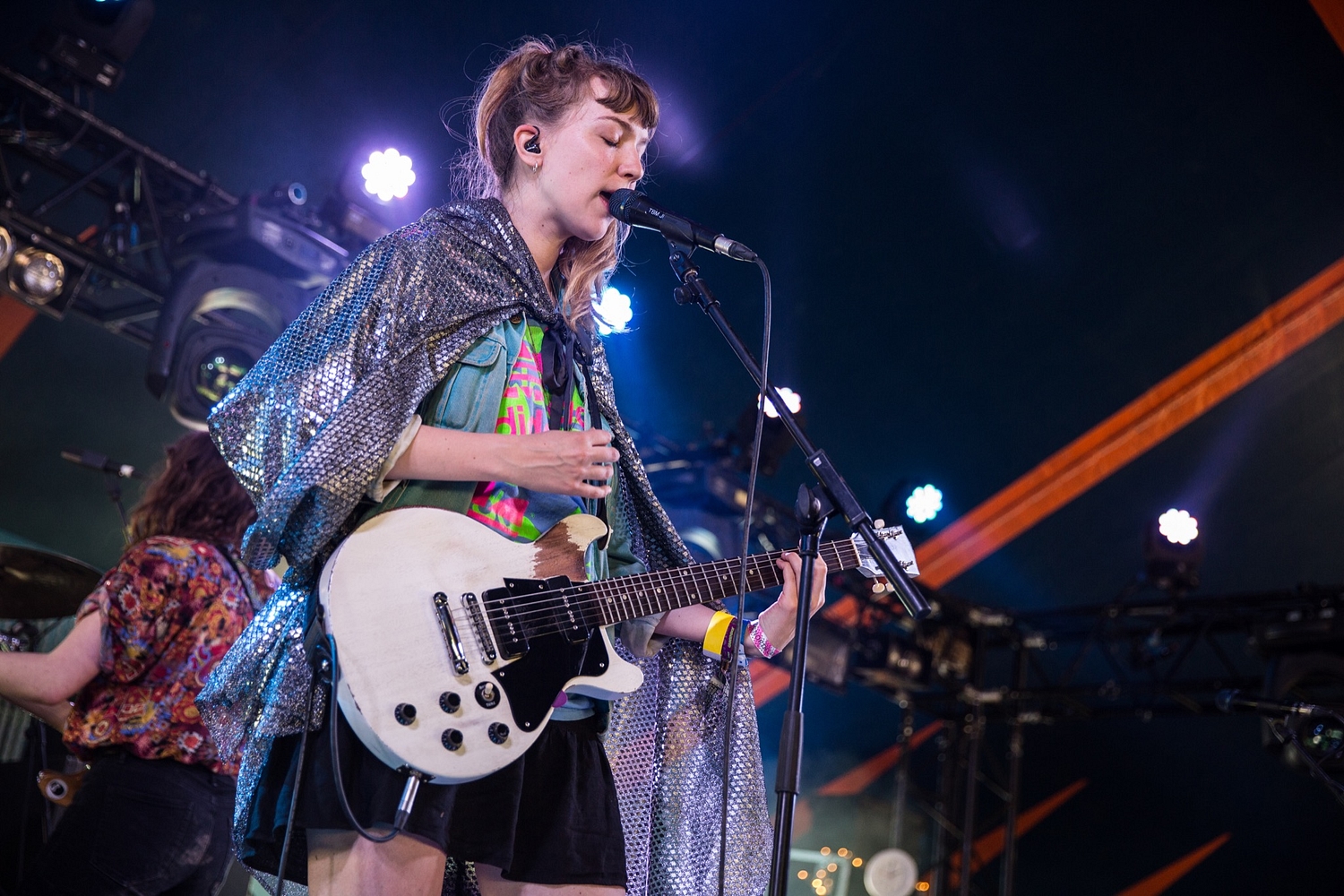 The Big Moon bring brightness and sparkly capes to Glastonbury 2016