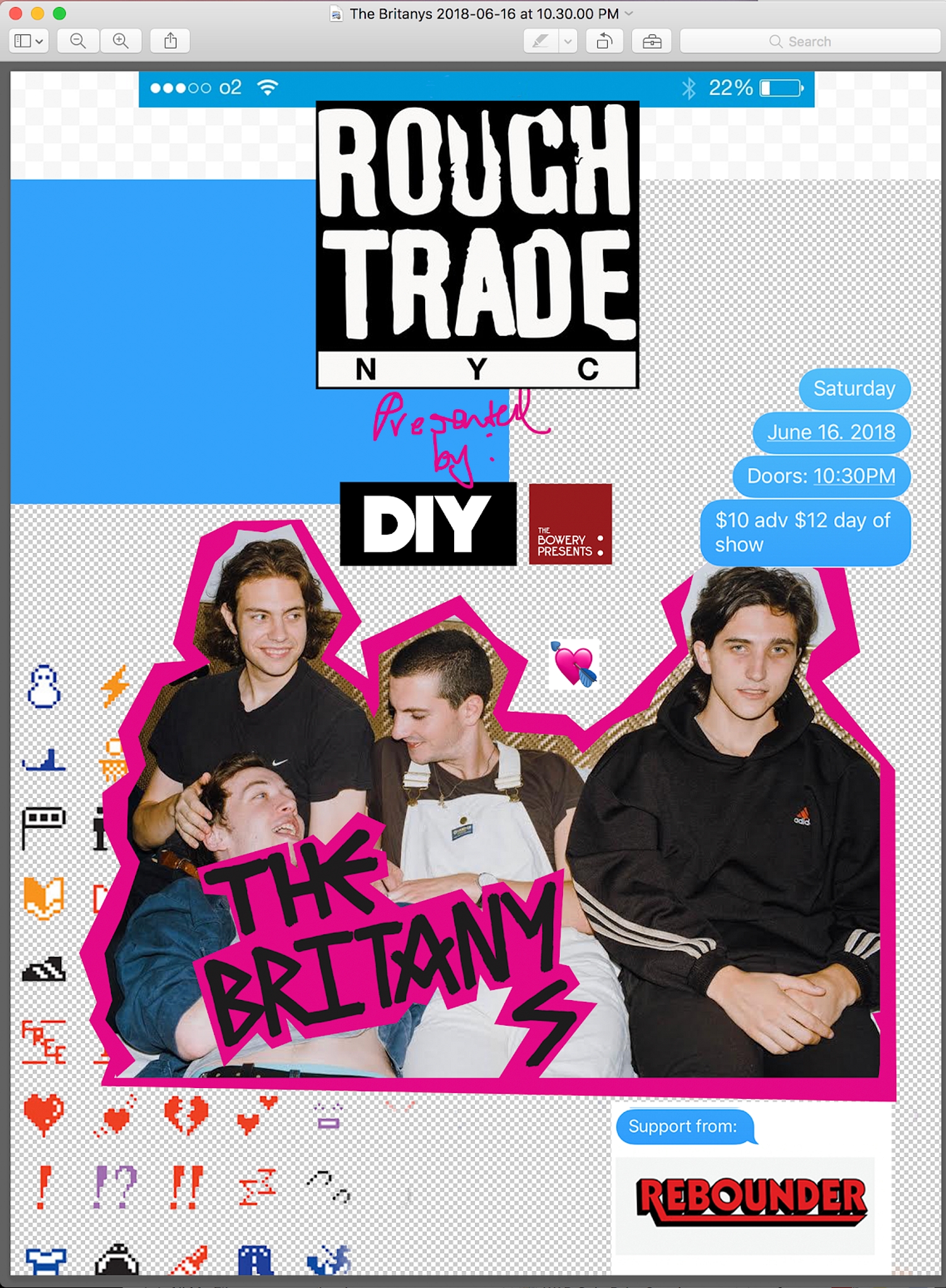 The Britanys to play DIY Presents headline show in New York this June