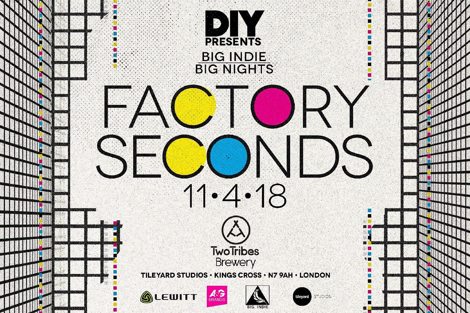 DIY are teaming up with Big Indie for a series of new band shows, starting with Factory Seconds!