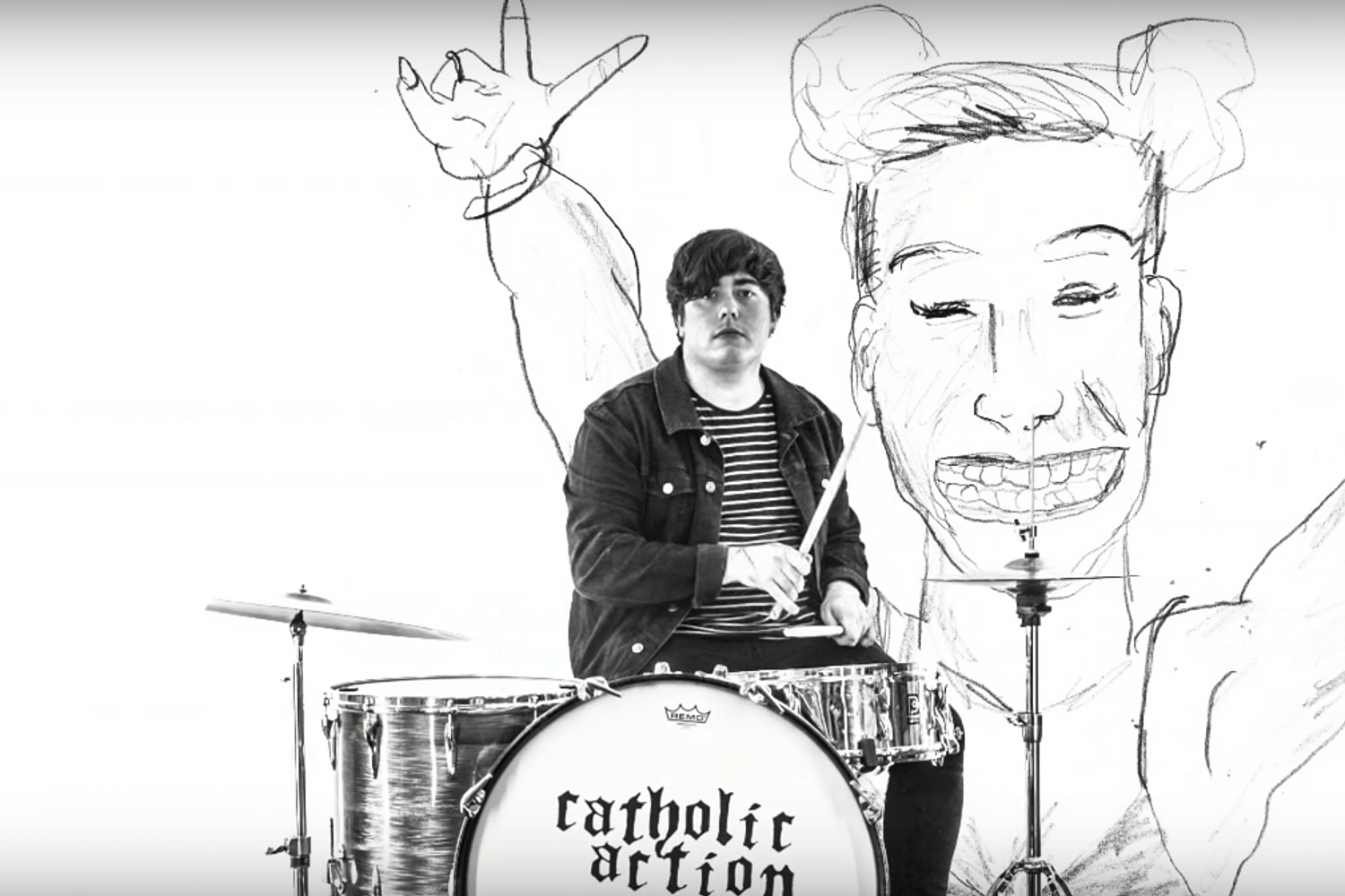 Catholic Action celebrate fan art in their 'Rita Ora' video
