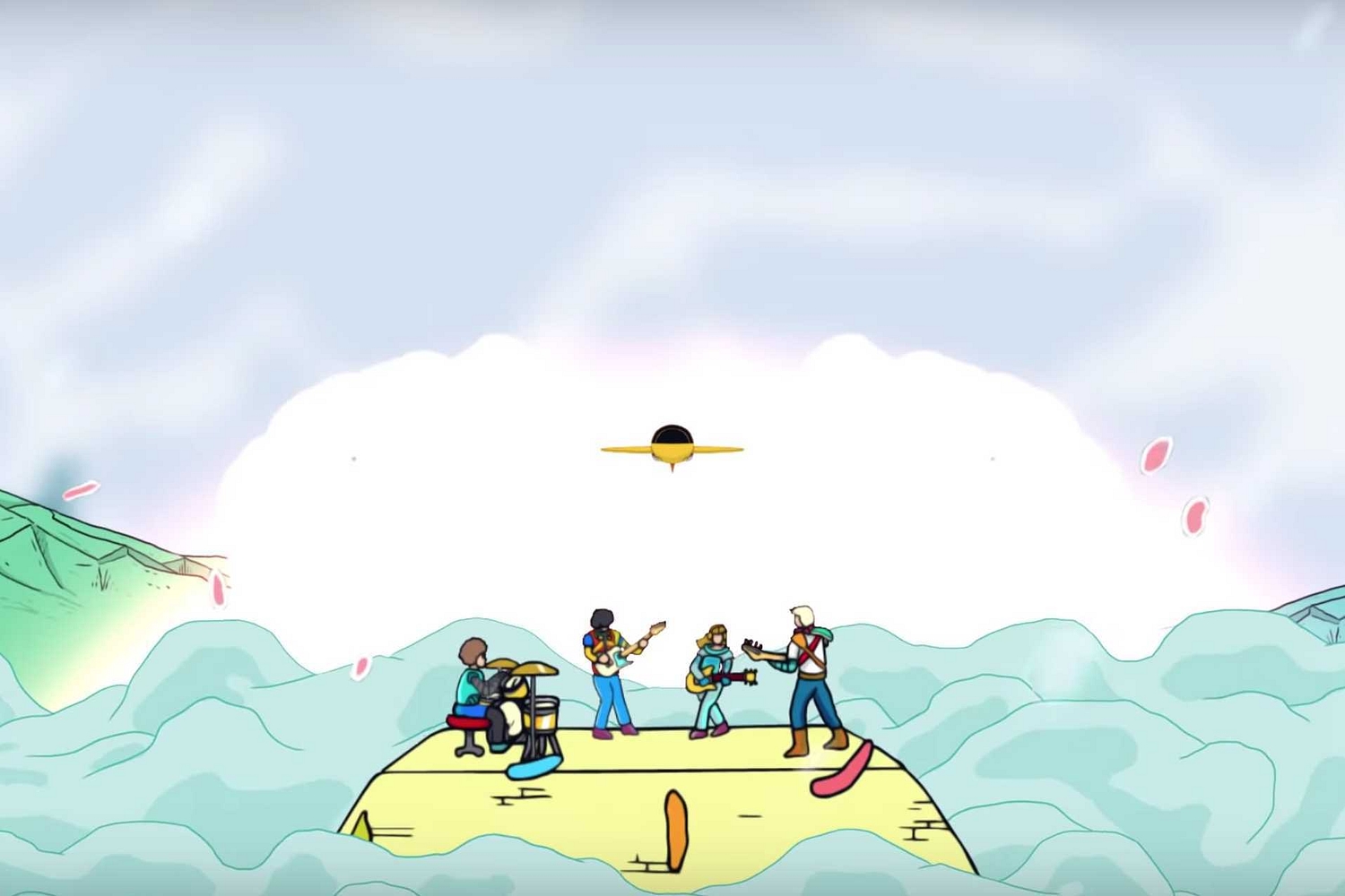 Calpurnia have shared an animated video for ‘Wasting Time’