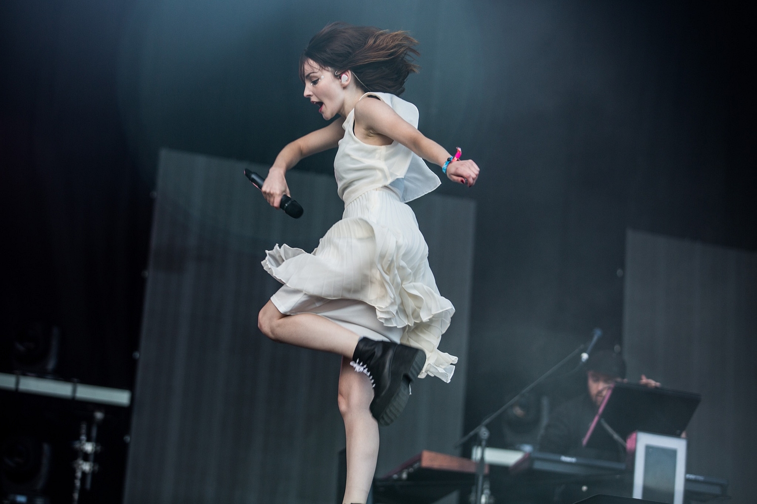 Chvrches give storming set at Glastonbury 2016