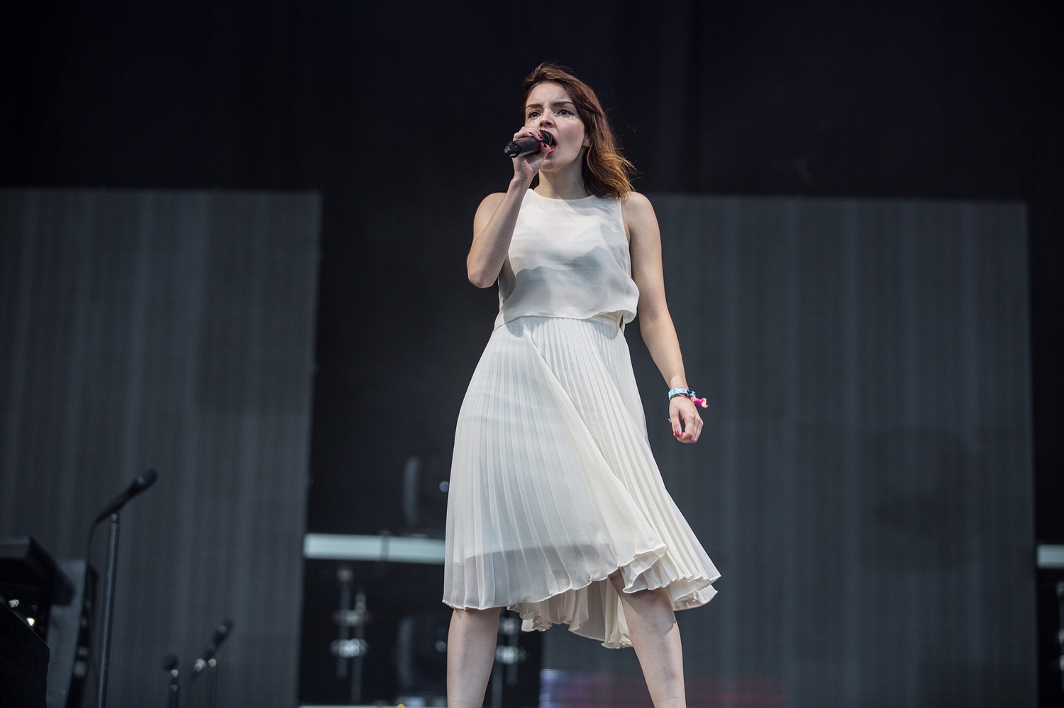Chvrches give storming set at Glastonbury 2016