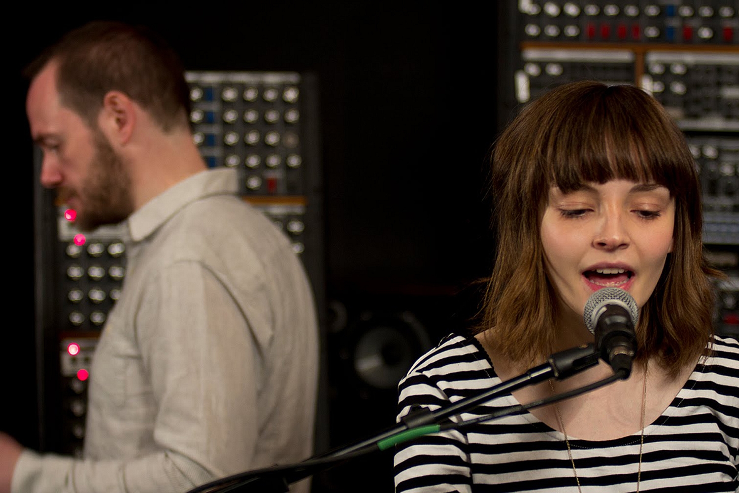 See Chvrches perform in Moog Labs session