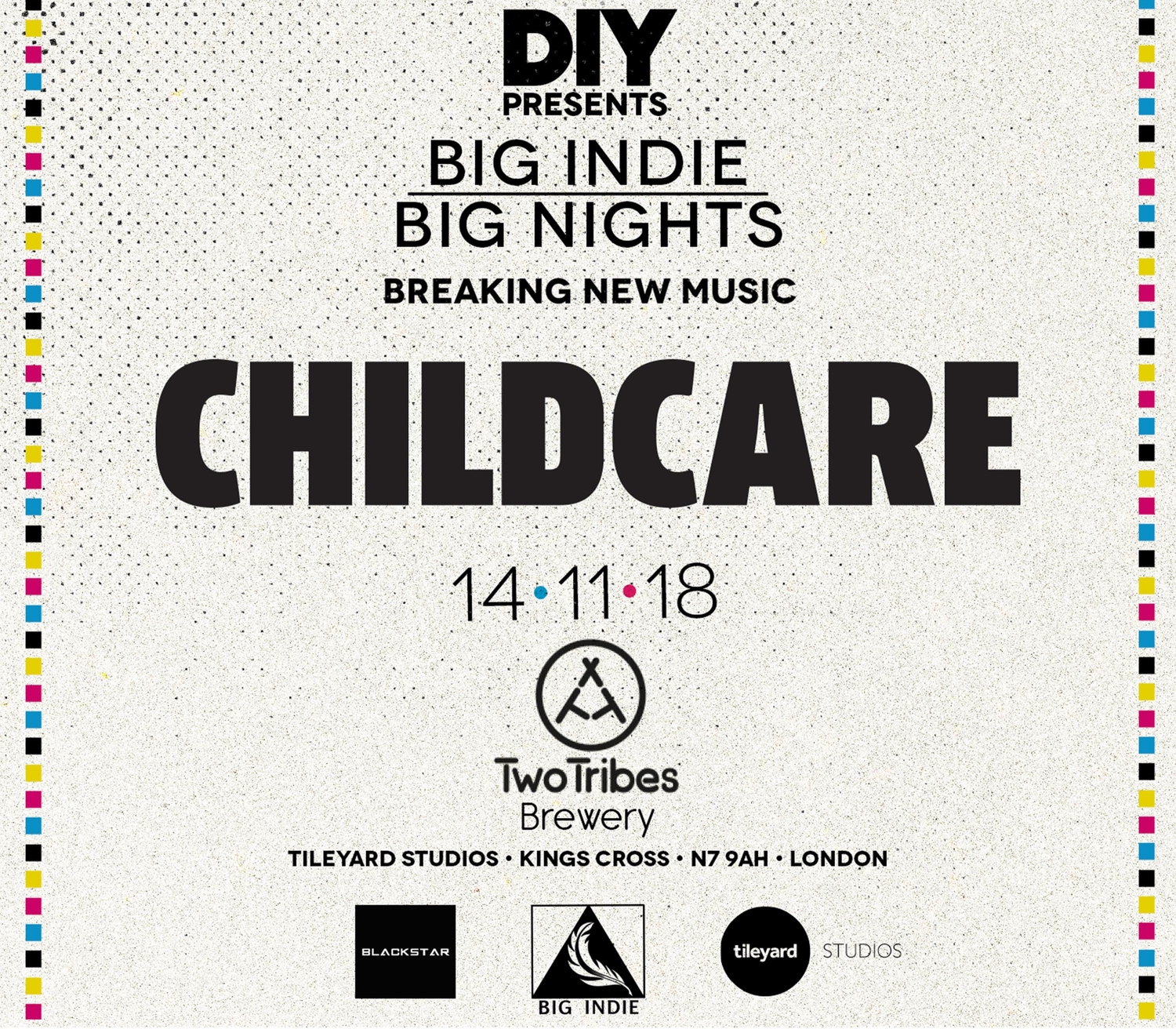 Childcare to play next month's edition of Big Indie Big Nights