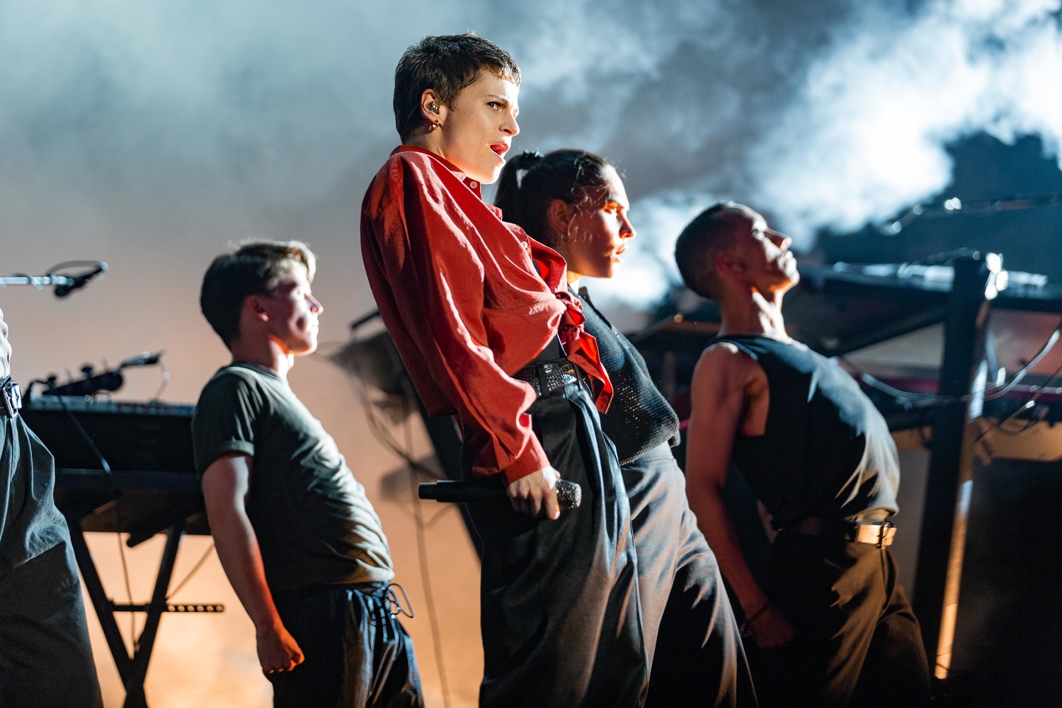 Christine and the Queens battles the elements in style at All Points East