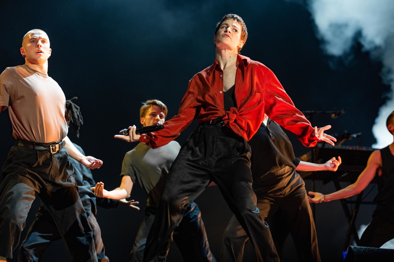 Christine and the Queens battles the elements in style at All Points East