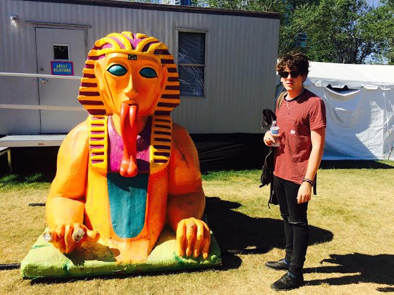 Deep pan pizzas and watching Tame Impala - Circa Waves’ Lollapalooza 2015 tour diary