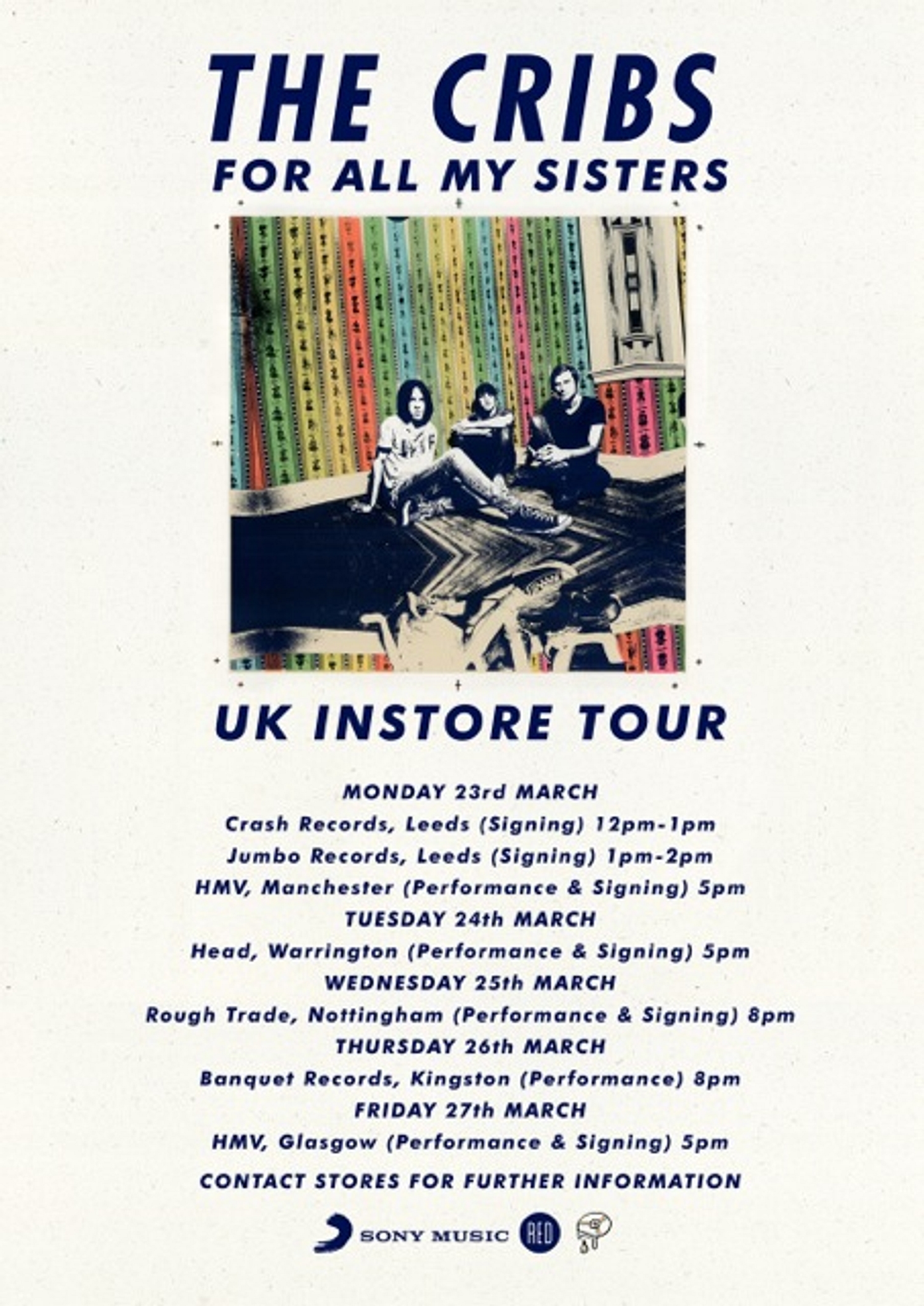 The Cribs are taking over DIY’s Instagram today