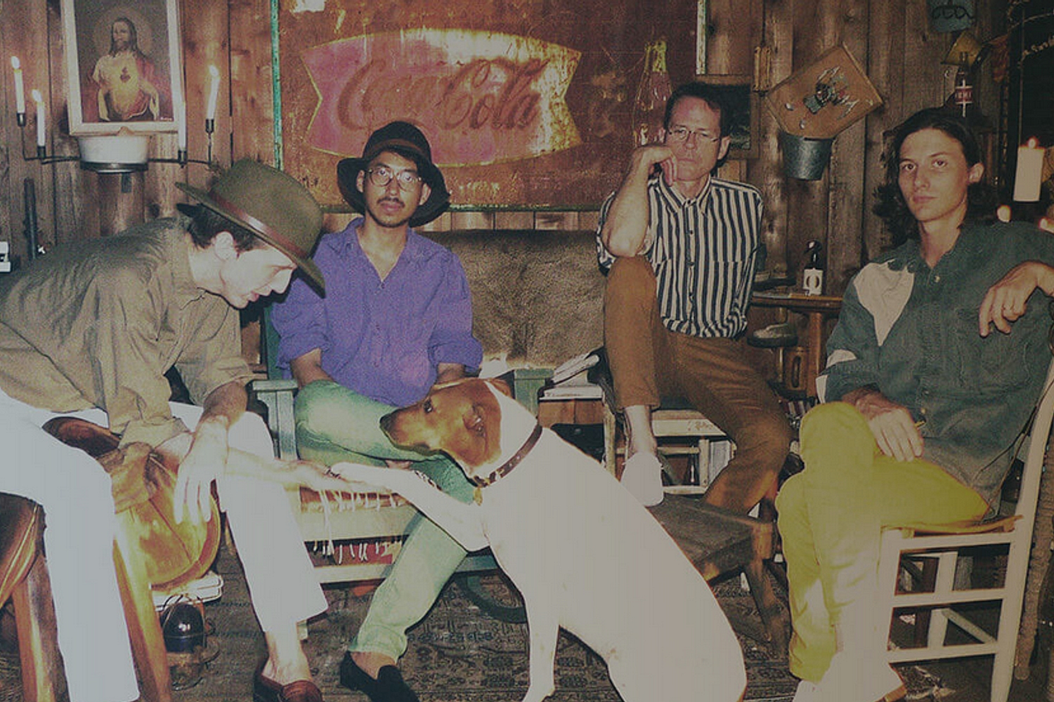 Deerhunter stop to break up a fight during the debut performance of ‘Take Care’