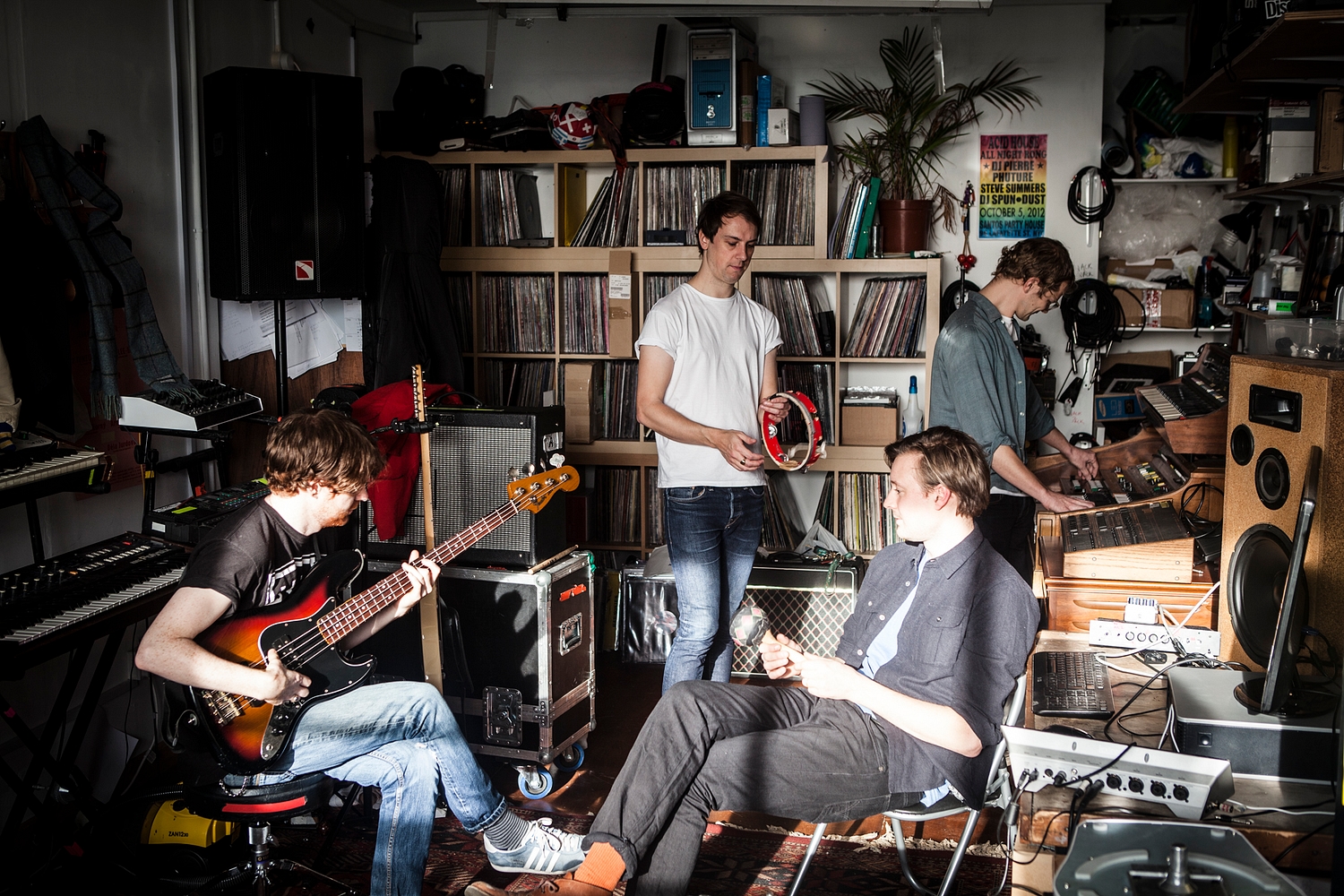 Creatures of habit: In the studio with Django Django