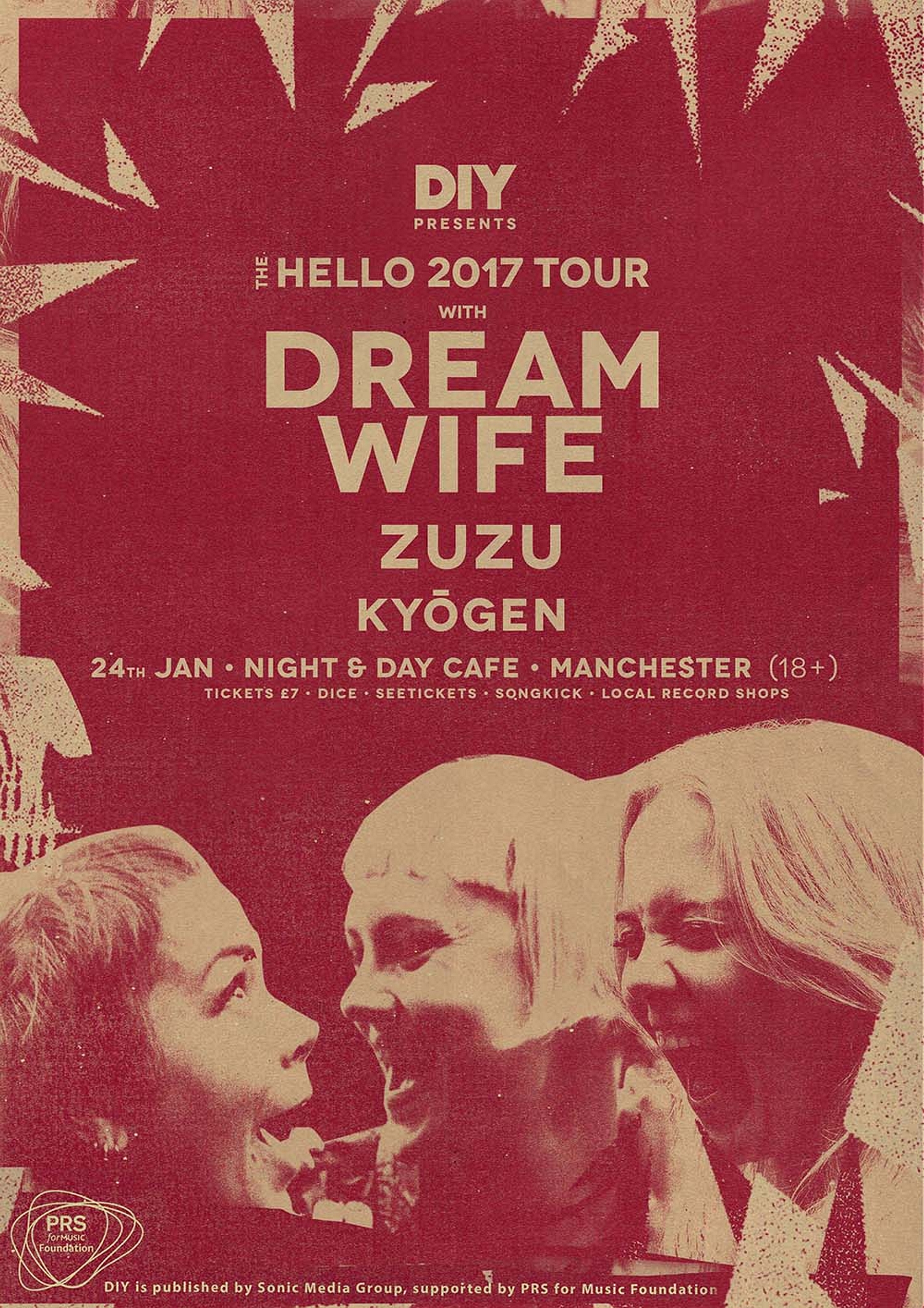 Zuzu & Kyōgen complete Hello 2017 UK tour line-up