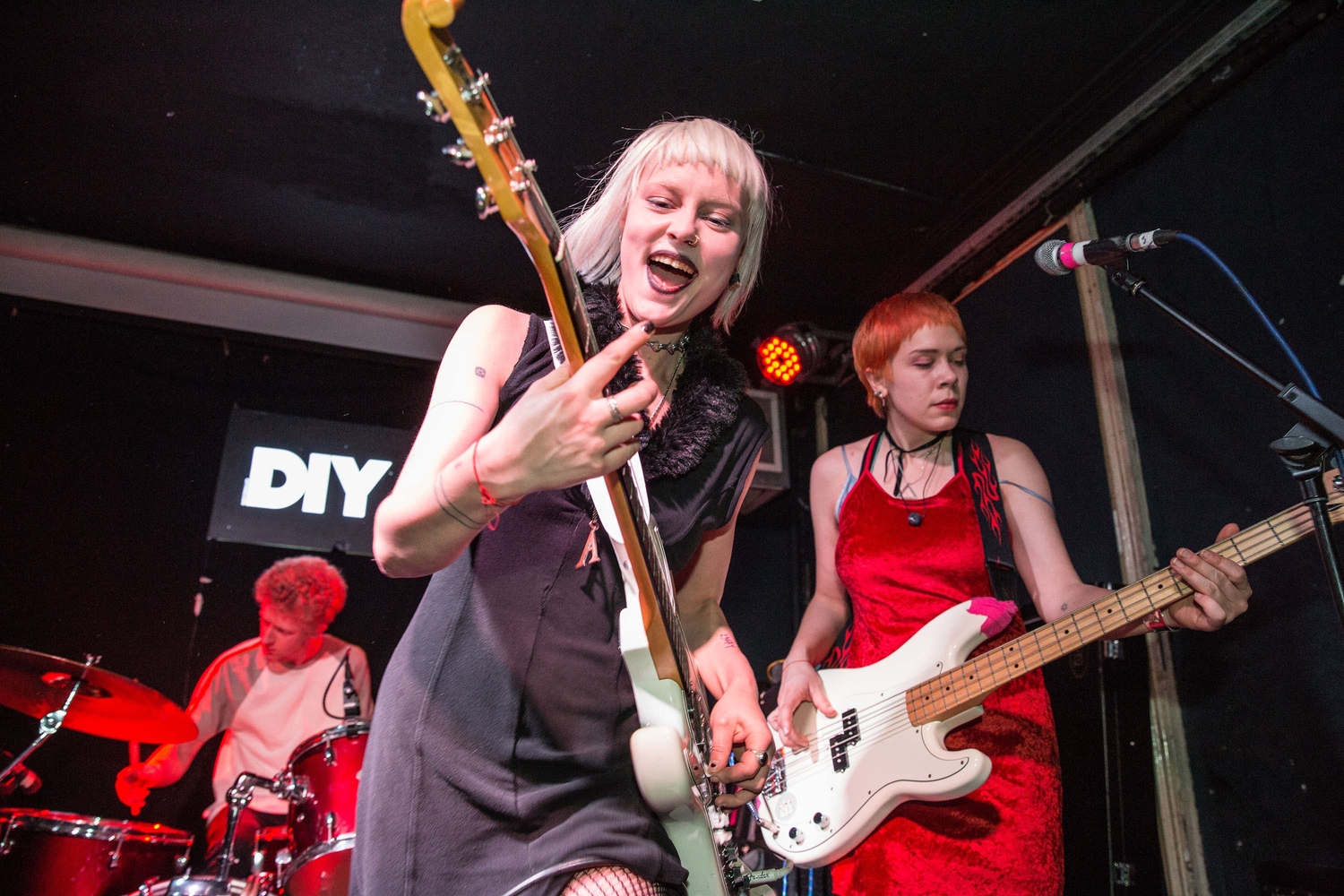 Dream Wife incite chaos as they kick off the Hello 2017 tour in London