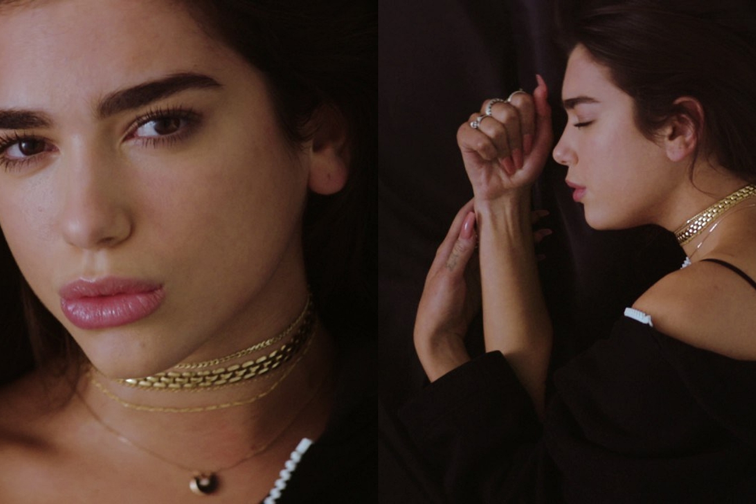 Dua Lipa sees double in ‘Thinkin ‘Bout You’ video