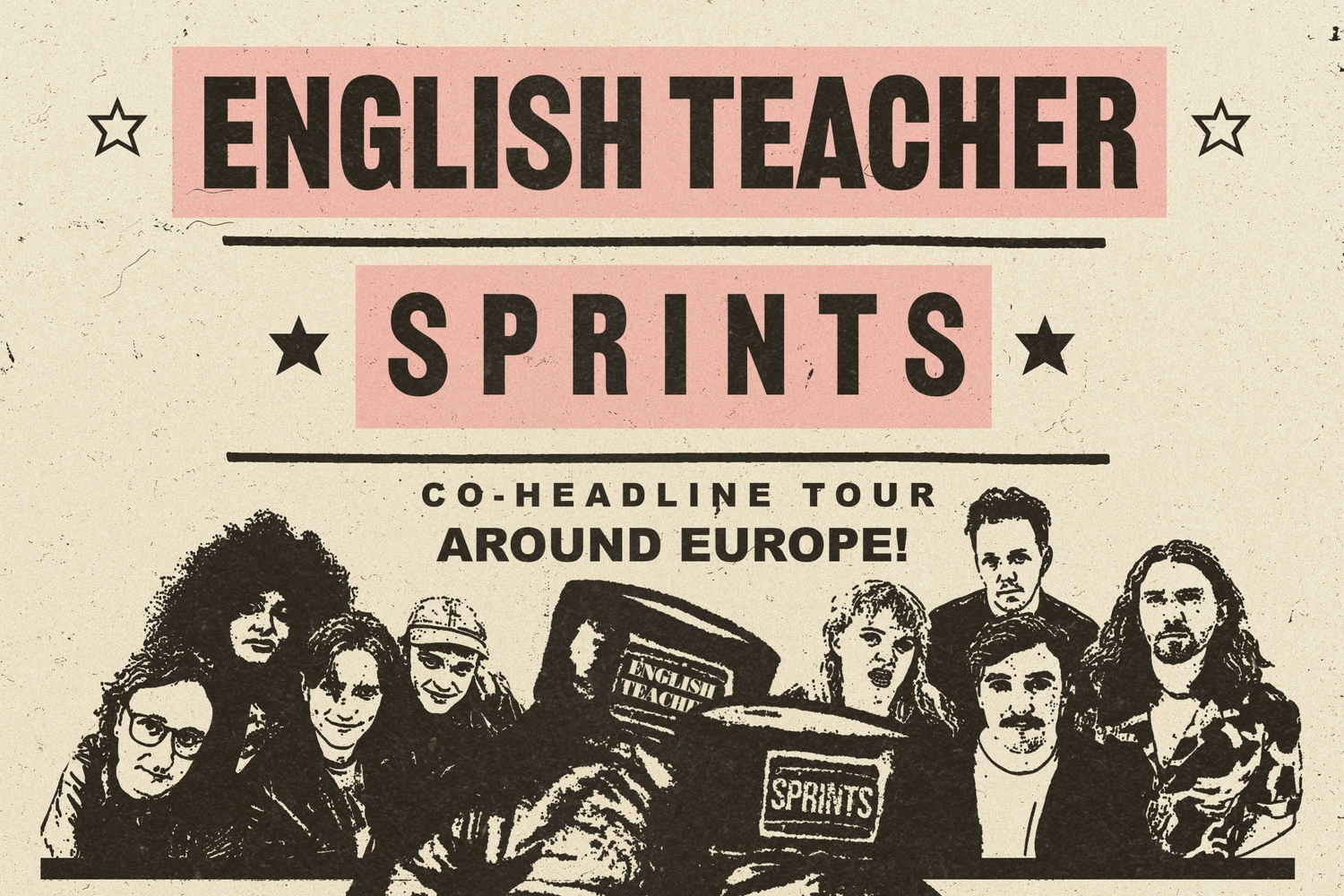 English Teacher & Sprints team up for European co-headline tour