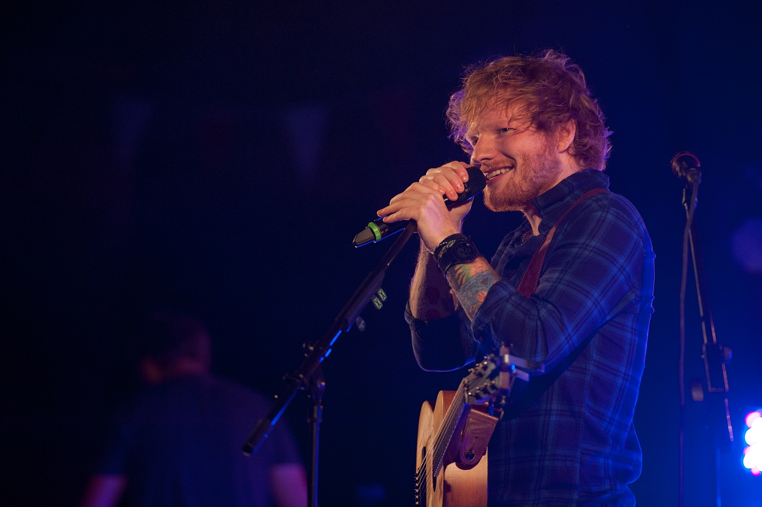 Ed Sheeran closes first night of Latitude 2015 with tiny secret set
