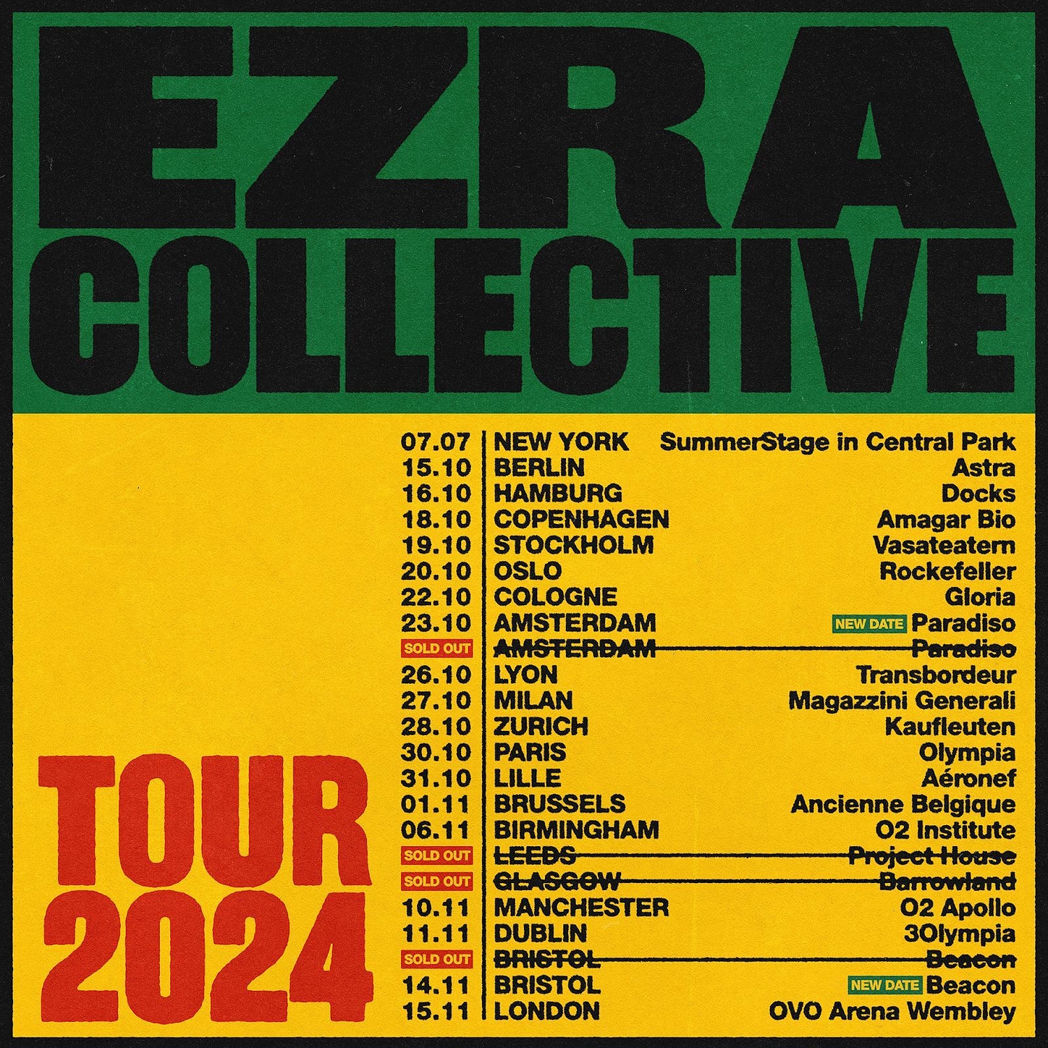 Ezra Collective announce new album 'Dance, No One's Watching' and share lead single 'God Gave Me Feet For Dancing'