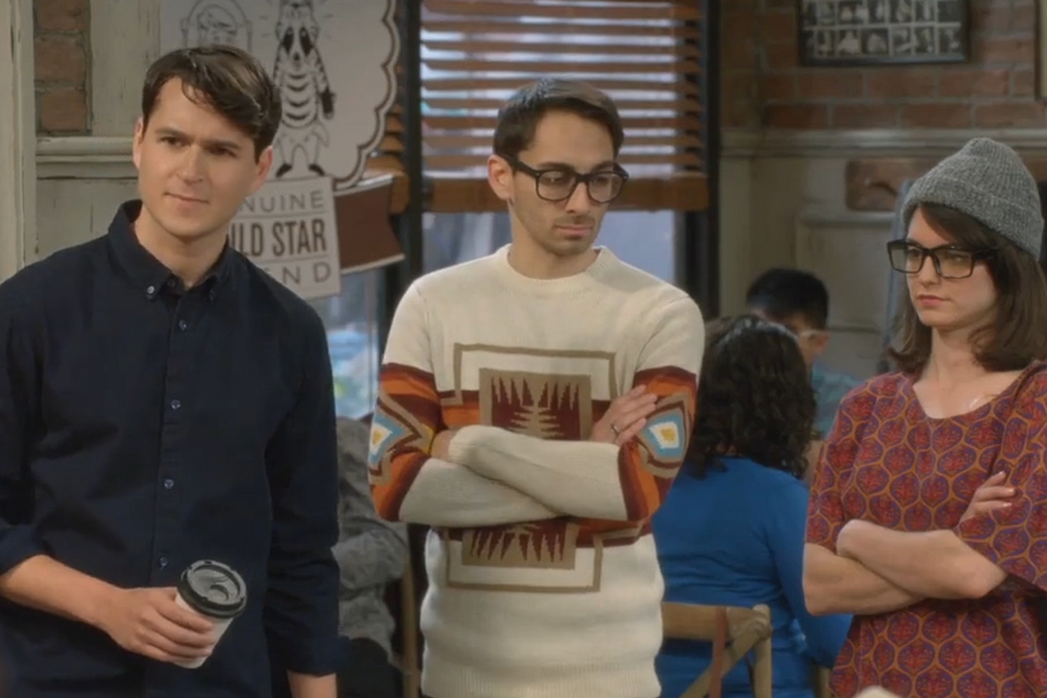 ​Ezra Koenig makes TV cameo on The Jack and Triumph Show