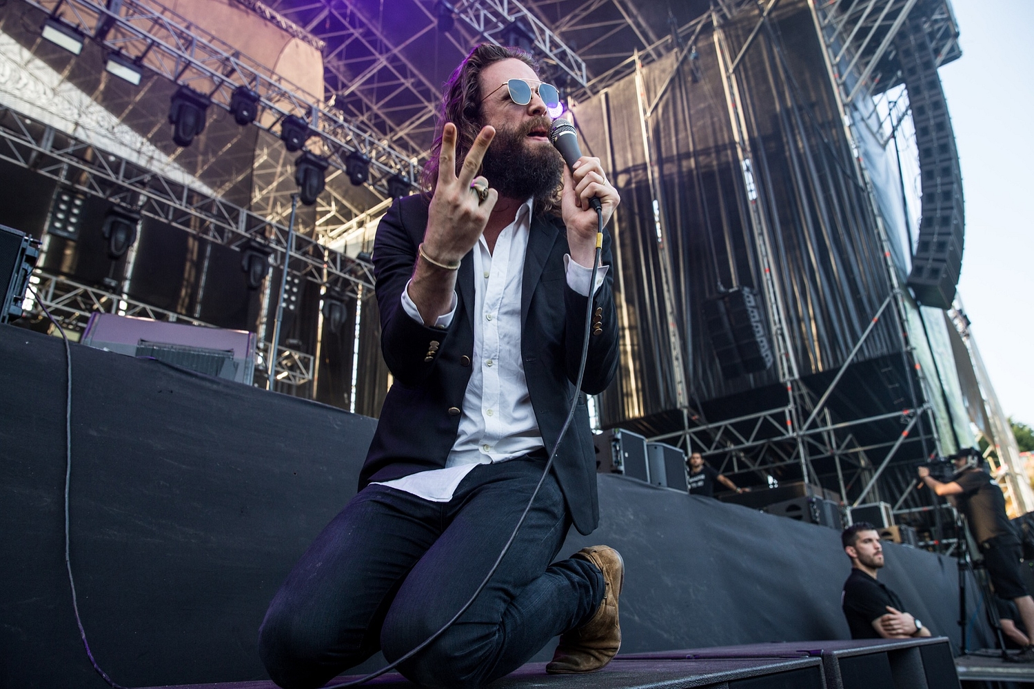 Father John Misty previewed his new album in Seattle this weekend