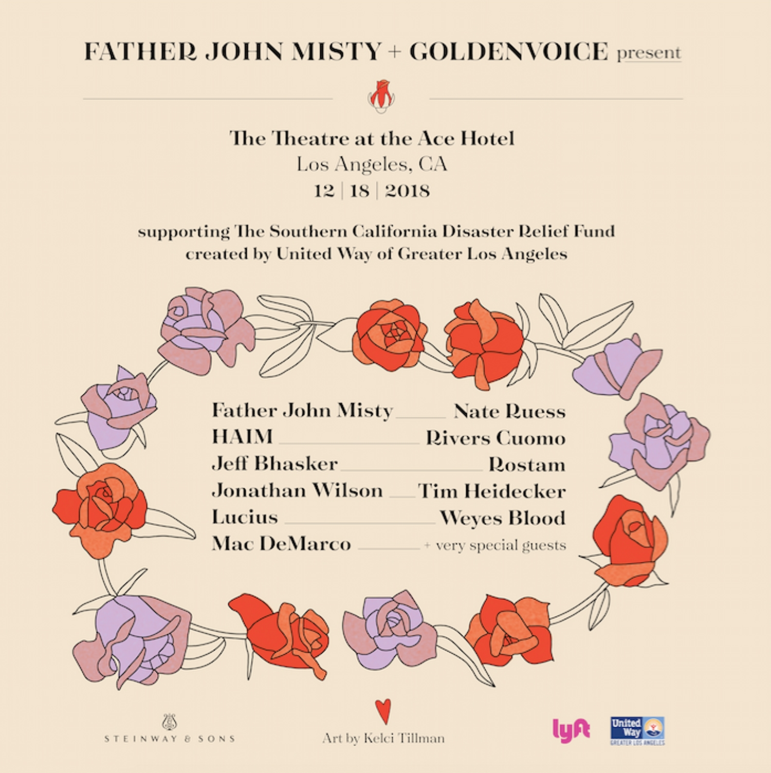 Father John Misty to host Southern California wildfire benefit show