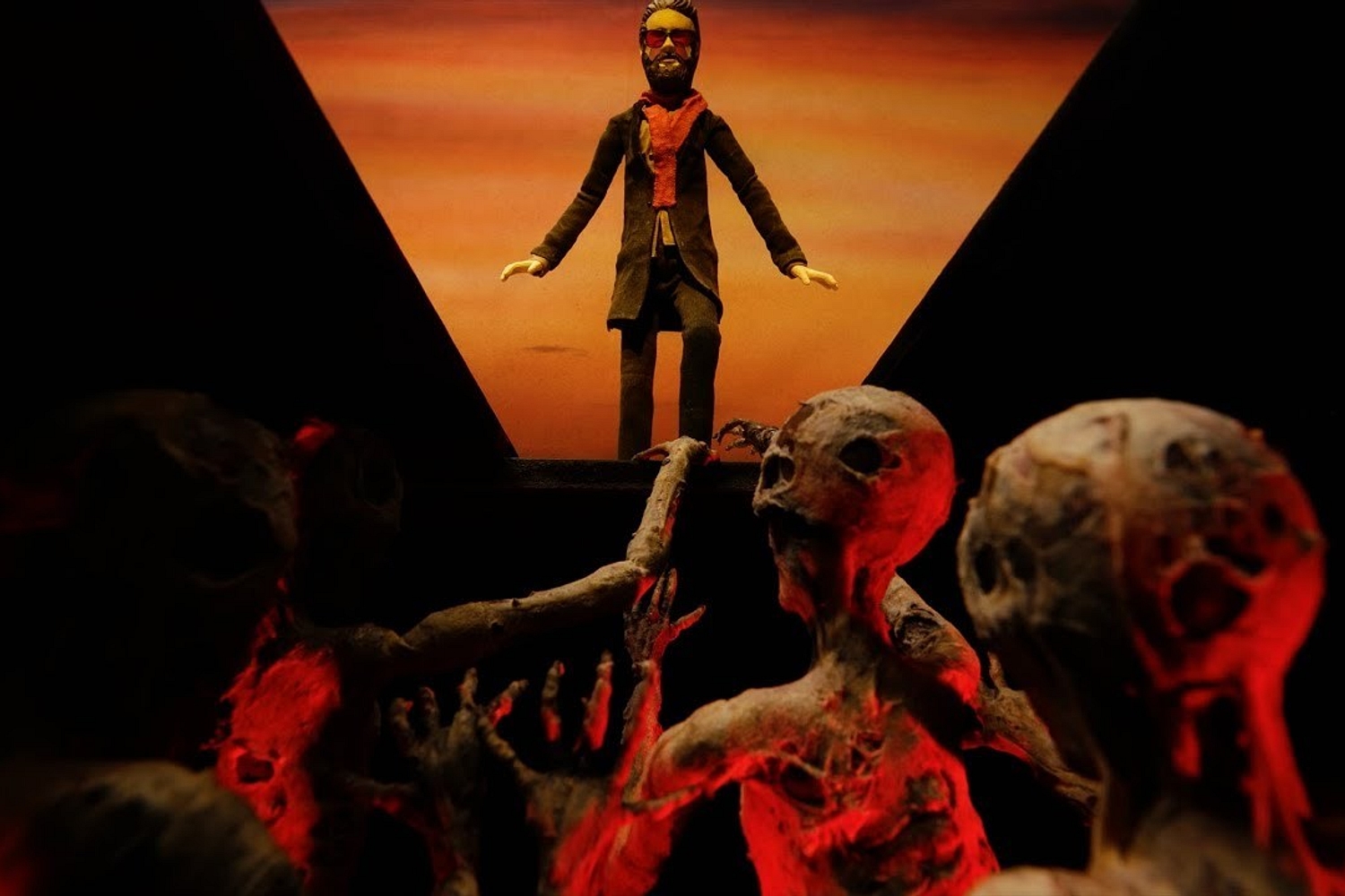 Father John Misty joins the Grim Reaper in claymation video for new track ‘Please Don’t Die’