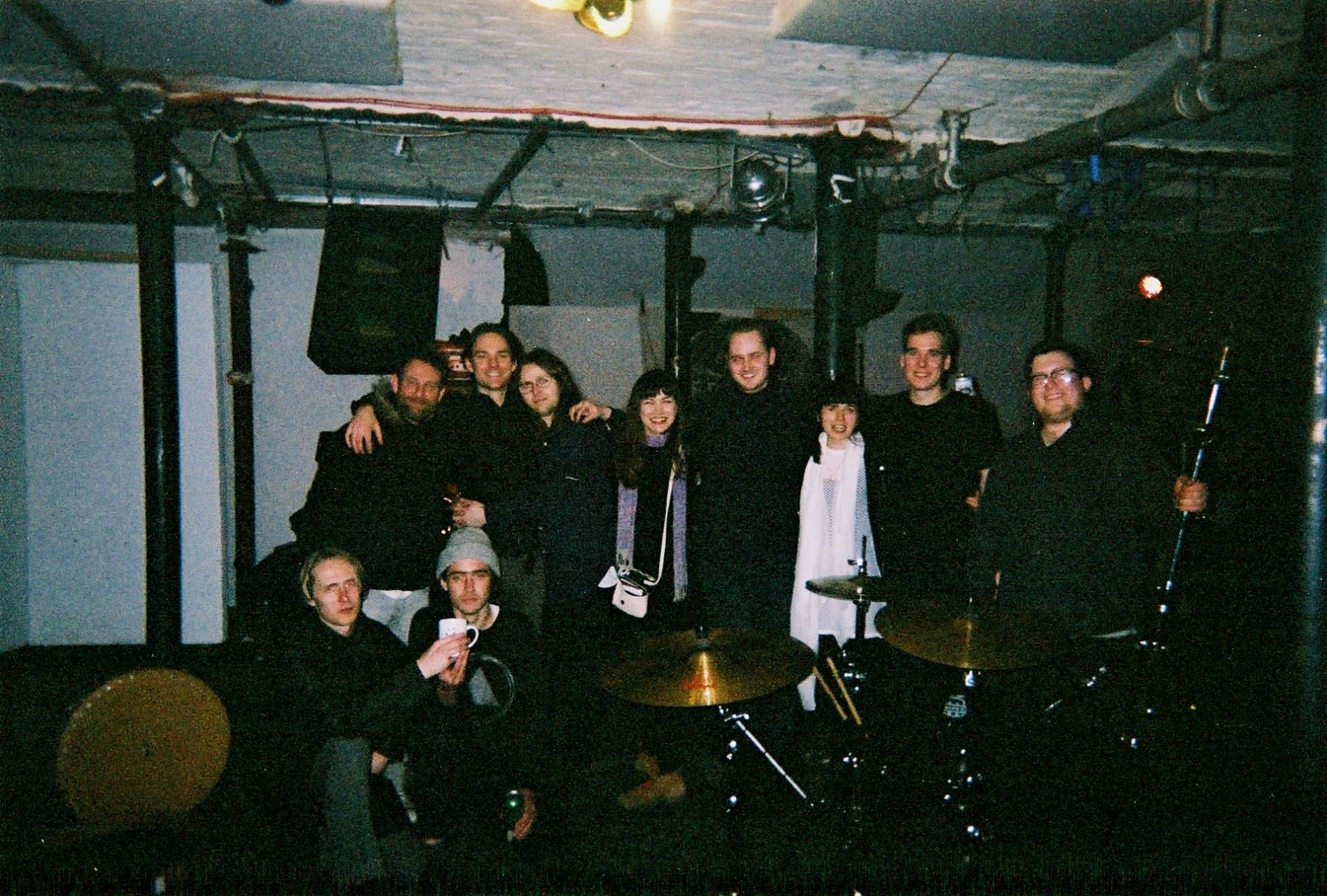 Bruising on tour: "We mainly just mess around in service stations"