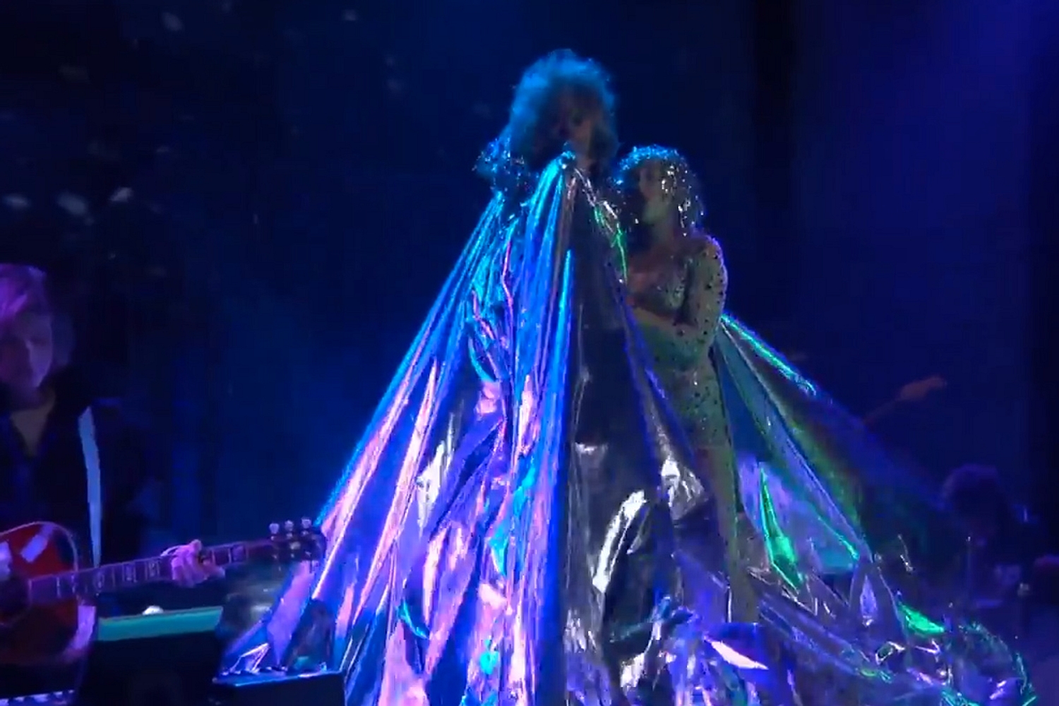 Watch The Flaming Lips and Miley Cyrus play ‘A Day In The Life’ on Conan