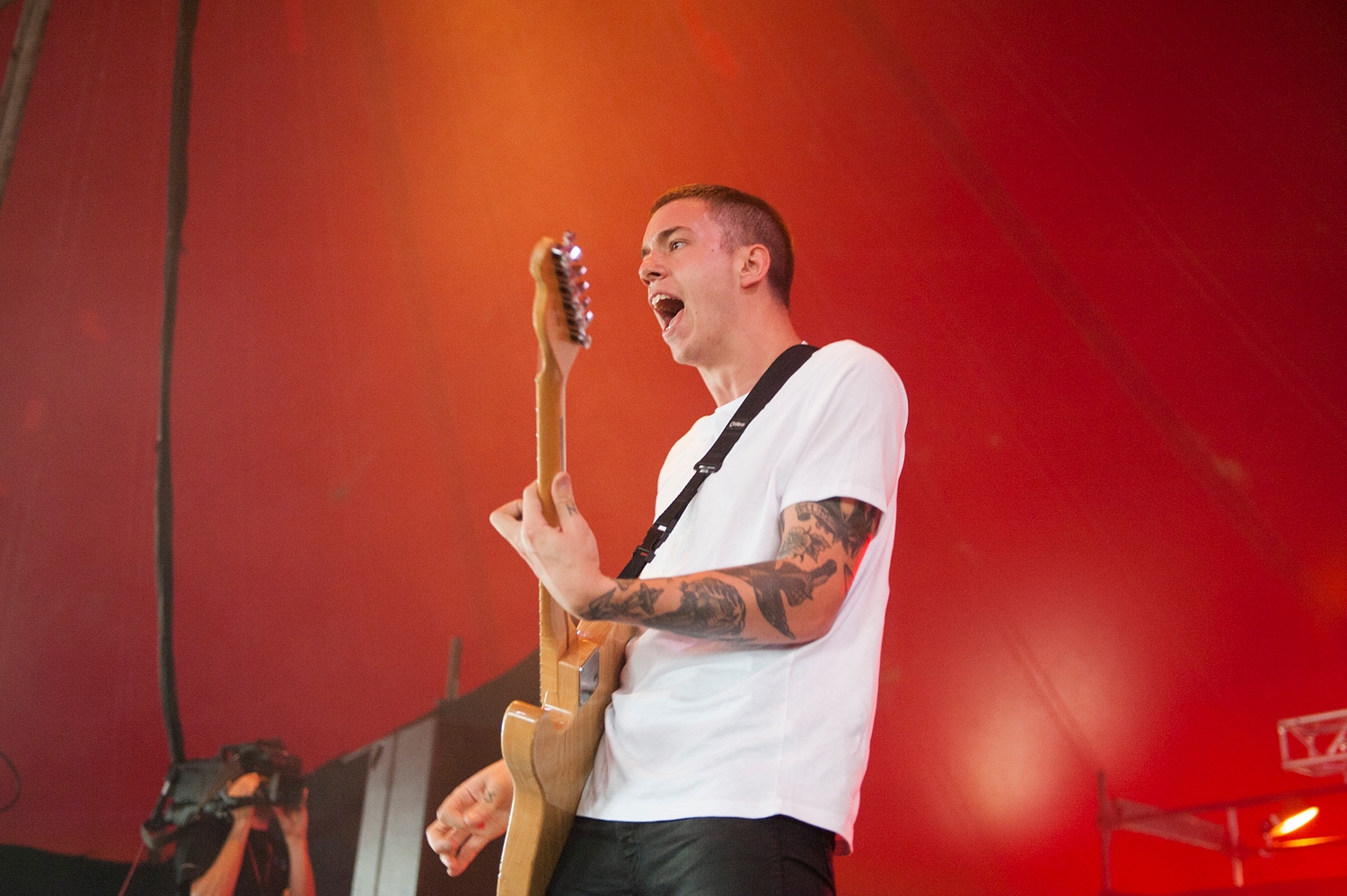 Frank Carter & The Rattlesnakes make it a family affair at Reading 2015