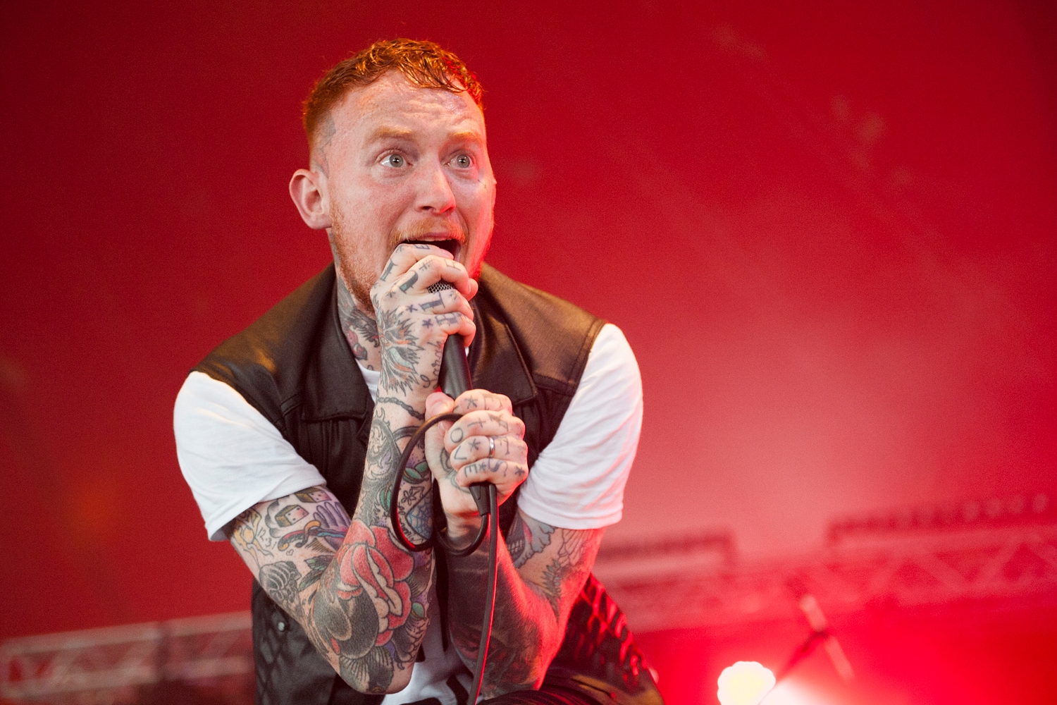 Frank Carter & The Rattlesnakes make it a family affair at Reading 2015