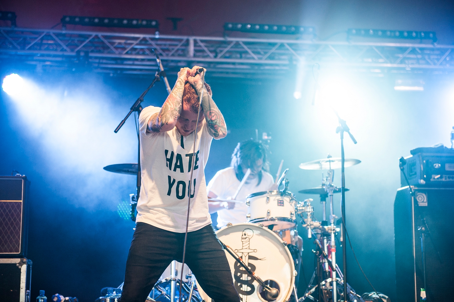Frank Carter & The Rattlesnakes make it a family affair at Reading 2015