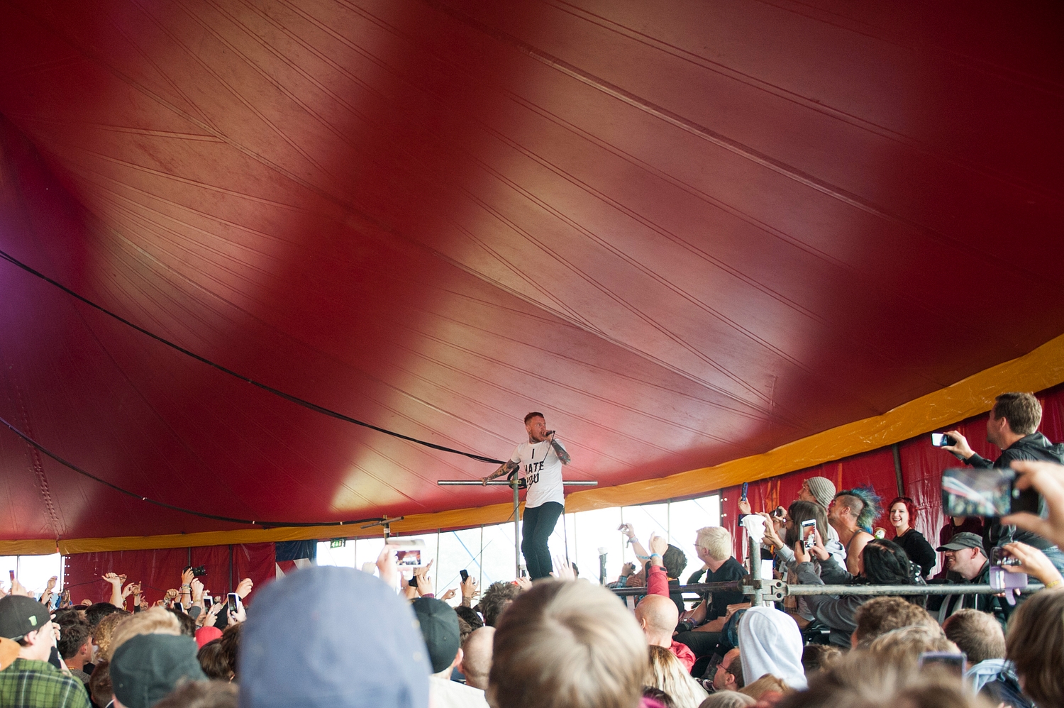 Frank Carter & The Rattlesnakes make it a family affair at Reading 2015