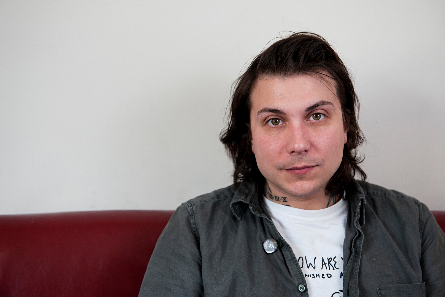 Frank Iero: “I think I’m getting more comfortable"