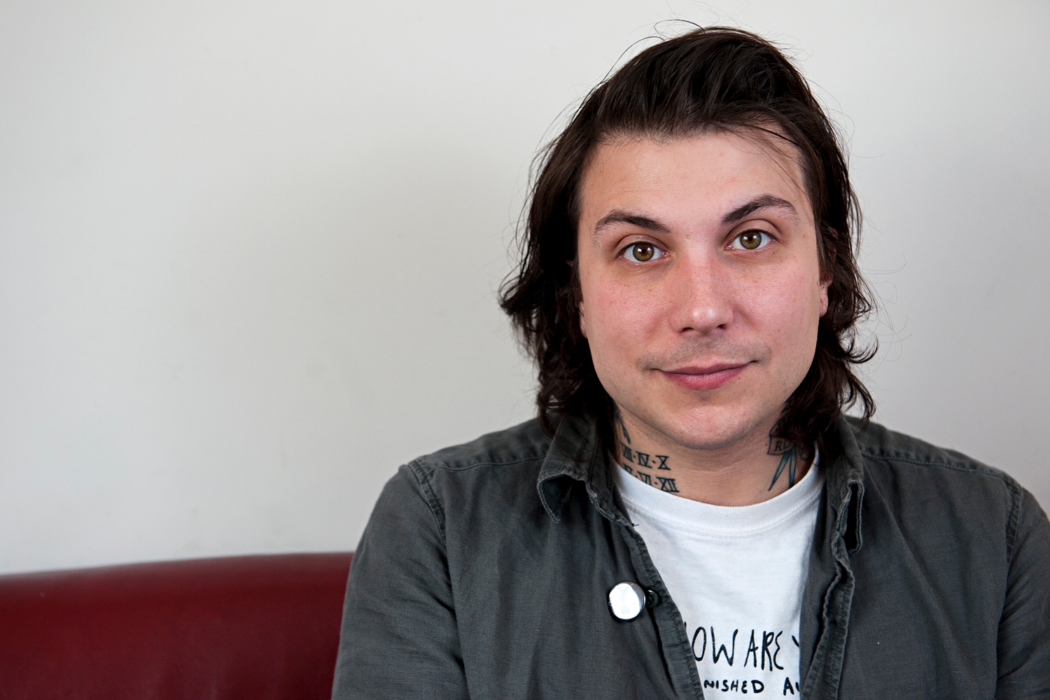 Frank Iero: “I think I’m getting more comfortable"