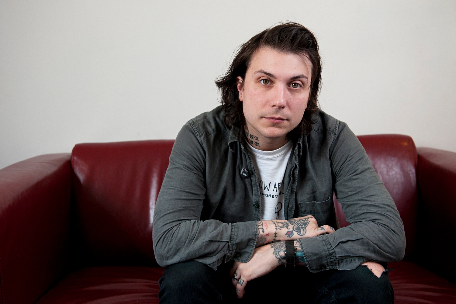 Frank Iero: “I think I’m getting more comfortable"