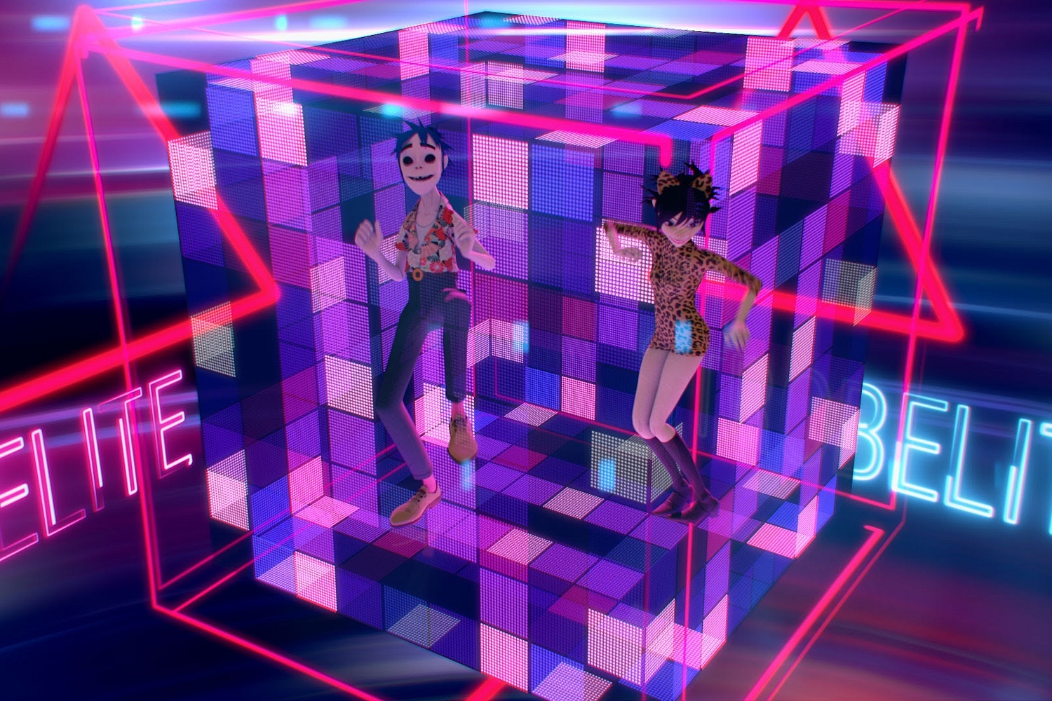 Gorillaz hit the club in the video for ‘Strobelite’