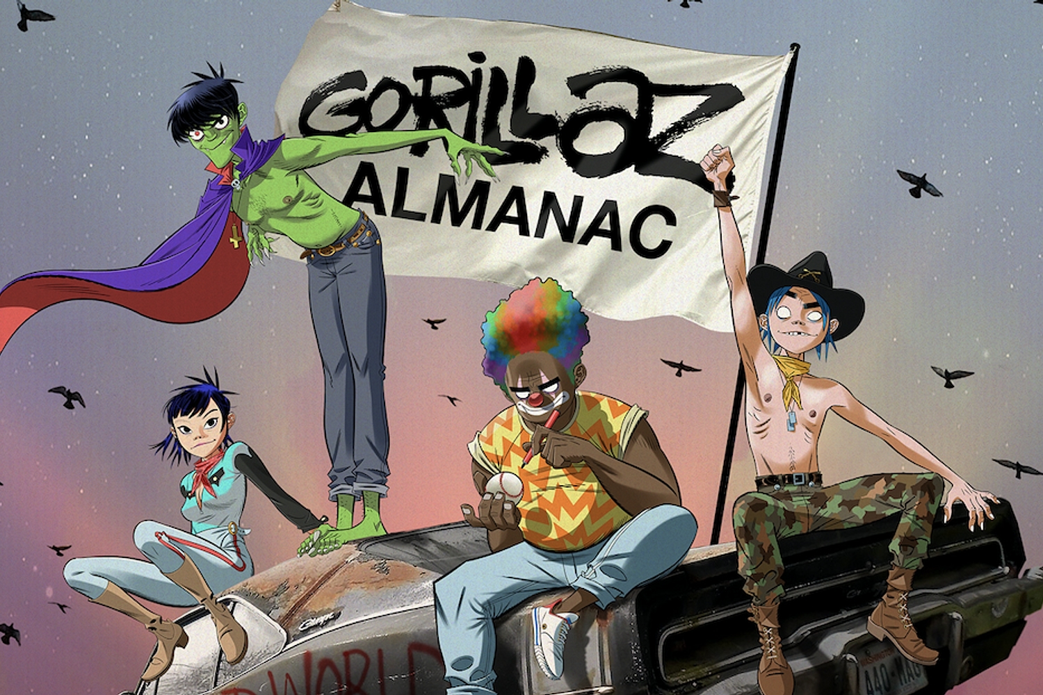 Gorillaz announce ALMANAC