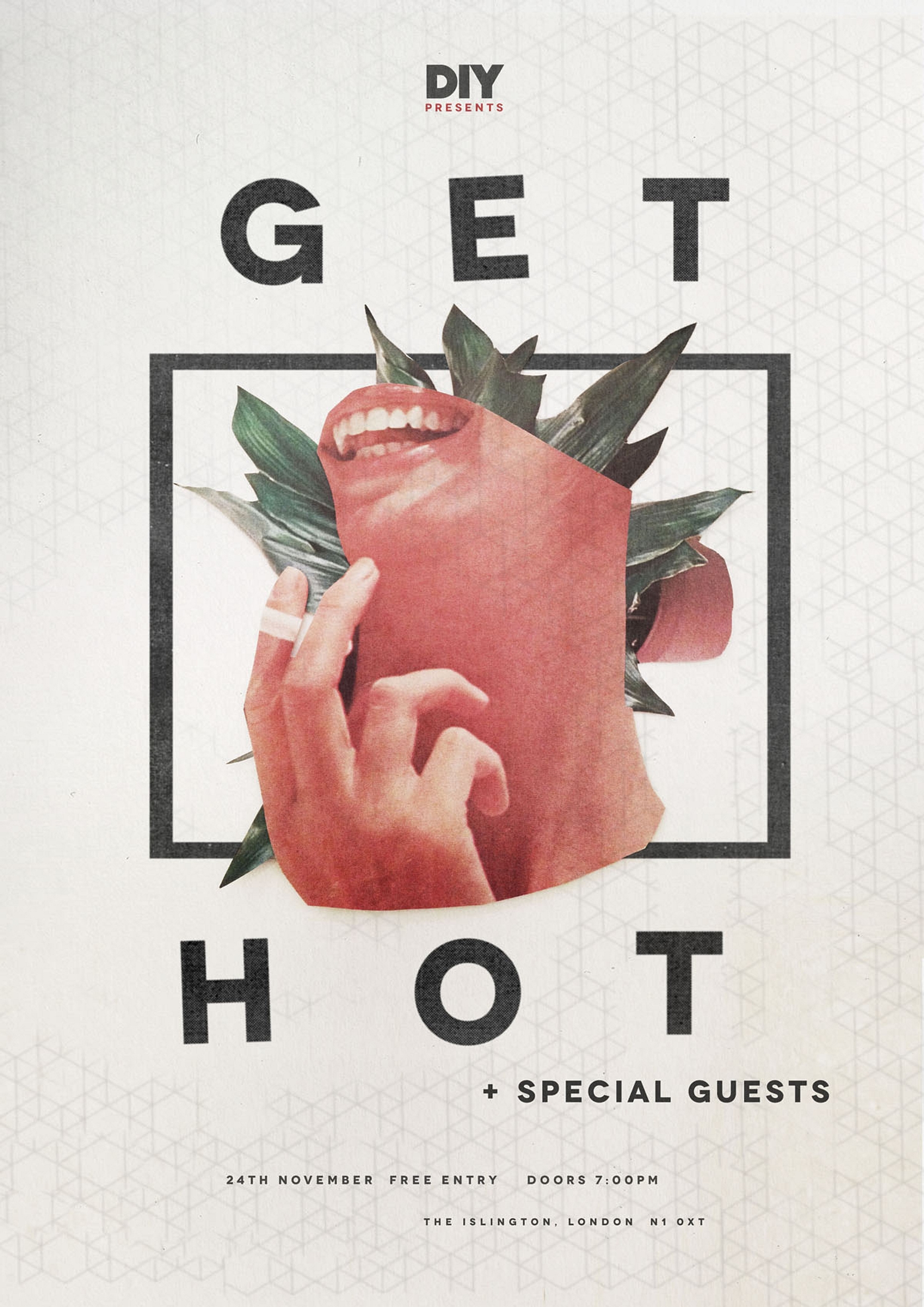 Get Hot to headline free DIY Presents gig this month