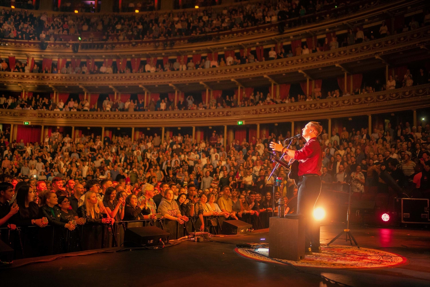 George Ezra sees off 'Staying At Tamara's' with two sold-out shows at London's Royal Albert Hall