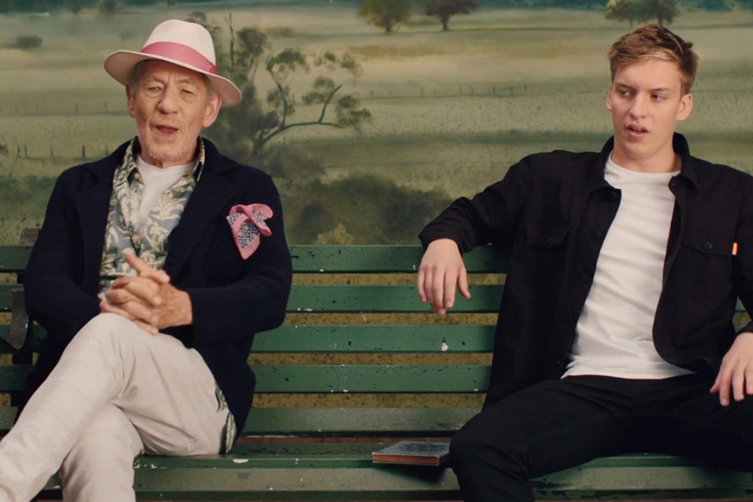 Watch George Ezra and Sir Ian McKellen form a formidable duo in ‘Listen to the Man’