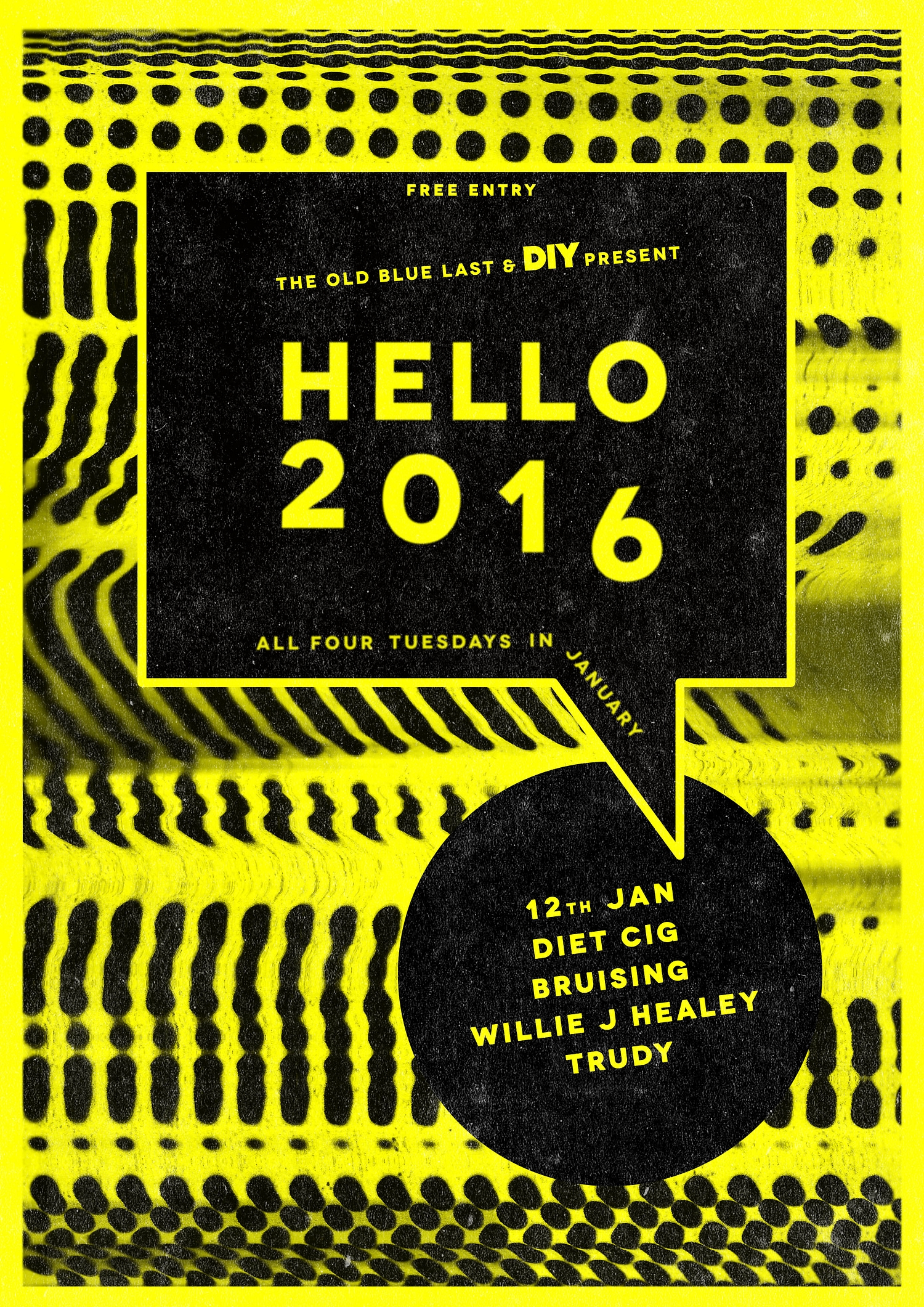Girli, Diet Cig, Slutface, Bruising & more to play Hello 2016