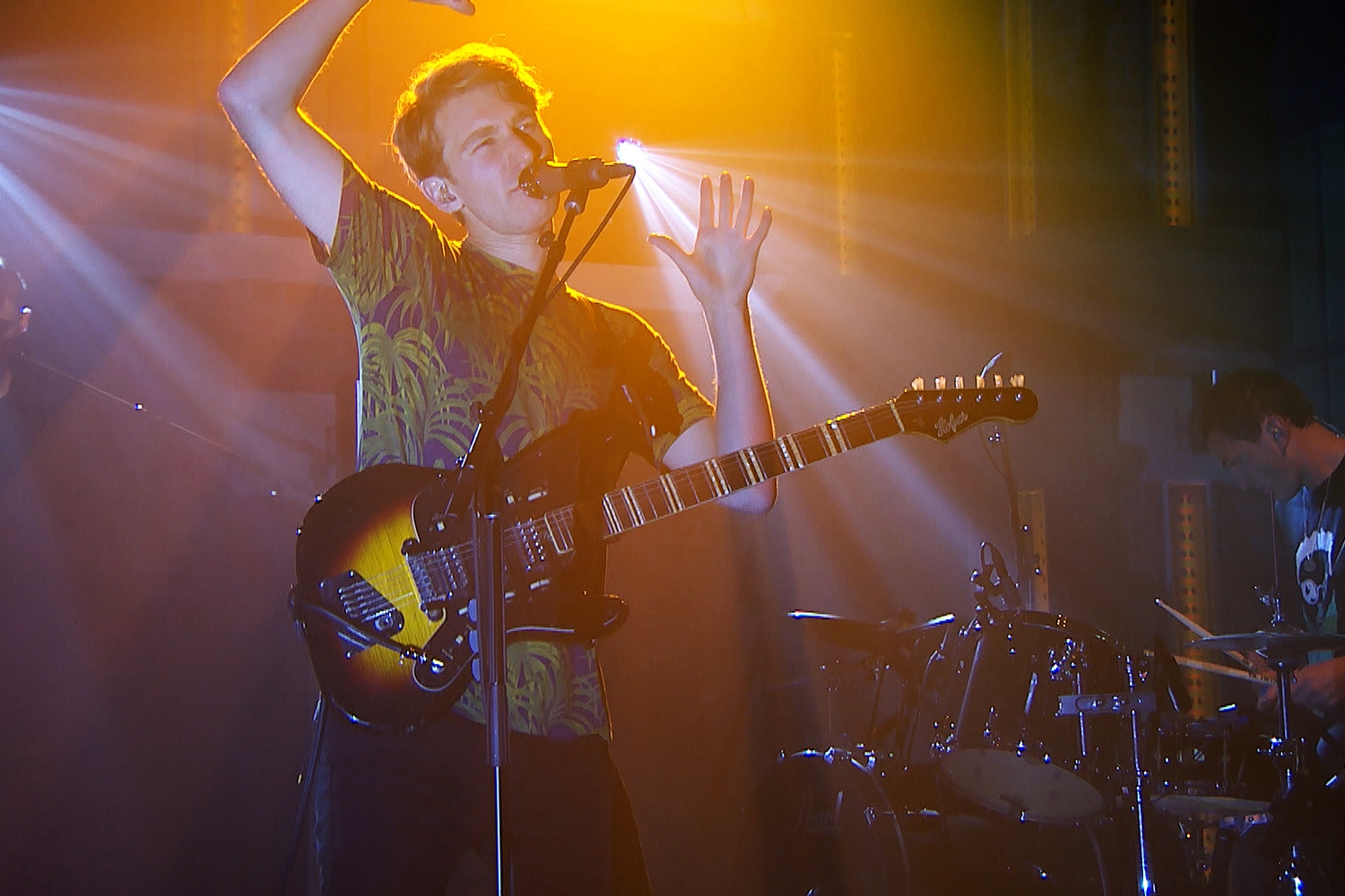 Watch Glass Animals make their US television debut on Seth Meyers