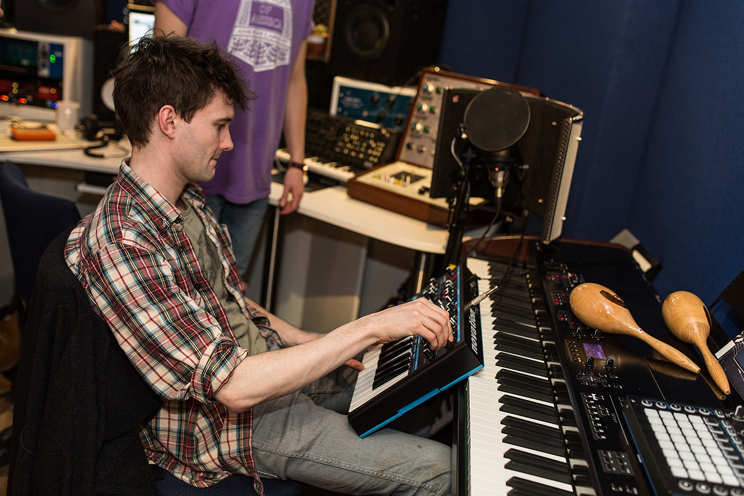 In the studio: Glass Animals