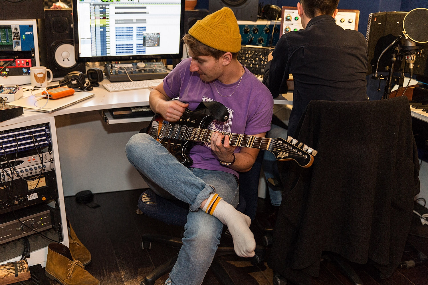 In the studio: Glass Animals