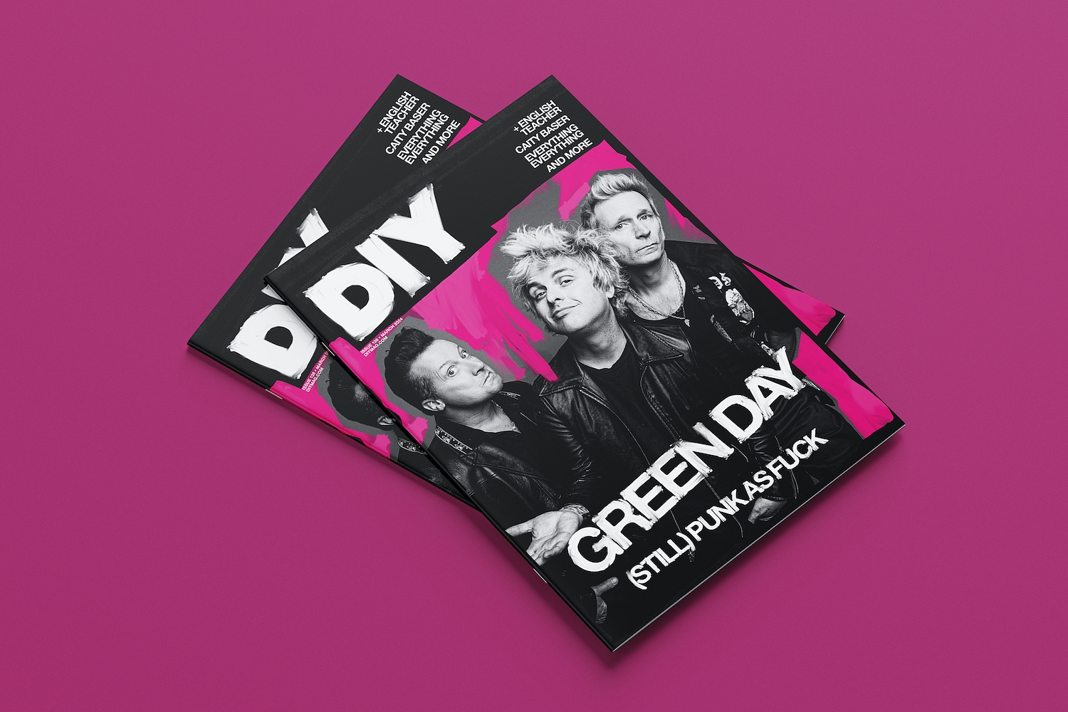 Green Day are the cover stars of DIY’s March 2024 issue!