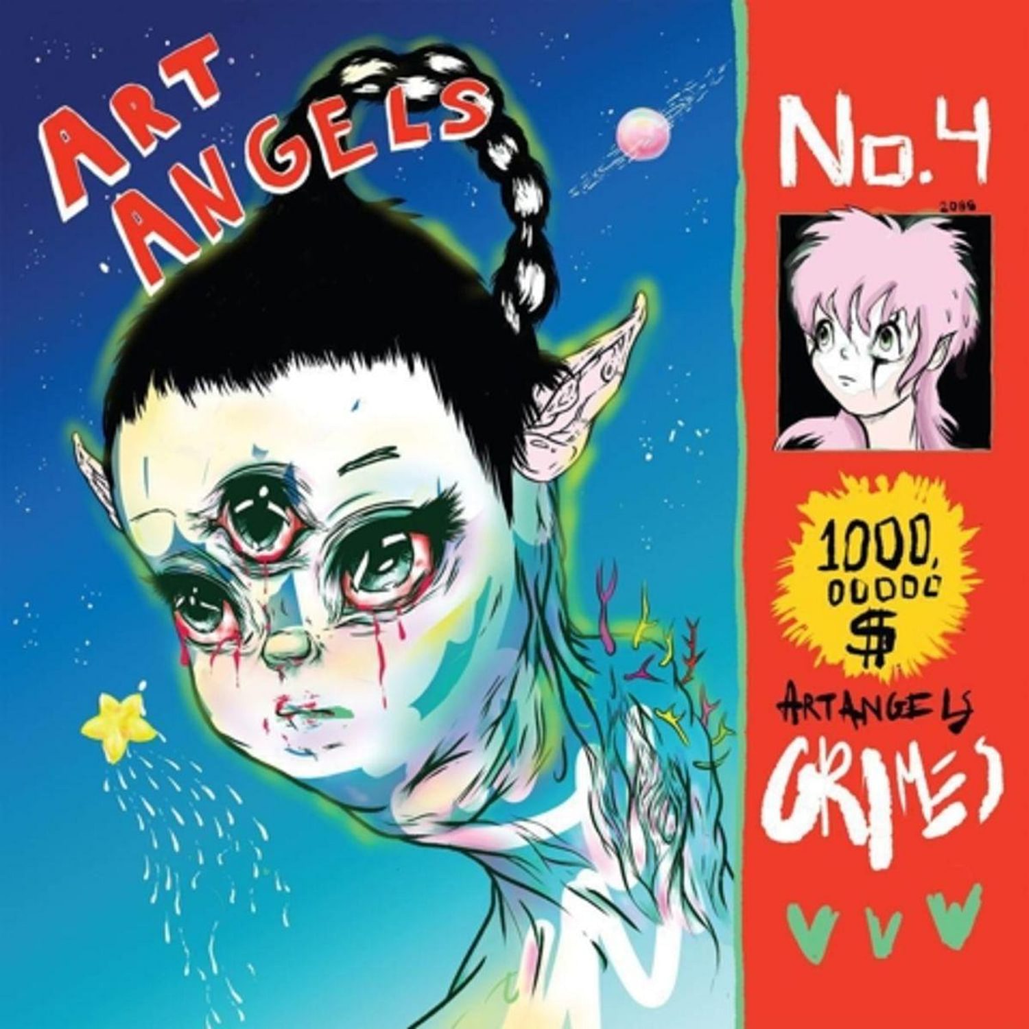 Grimes iv Art Angels 2015/2020 限定8部 入手困難 Grimes - Art Angels review • DIY Magazine
