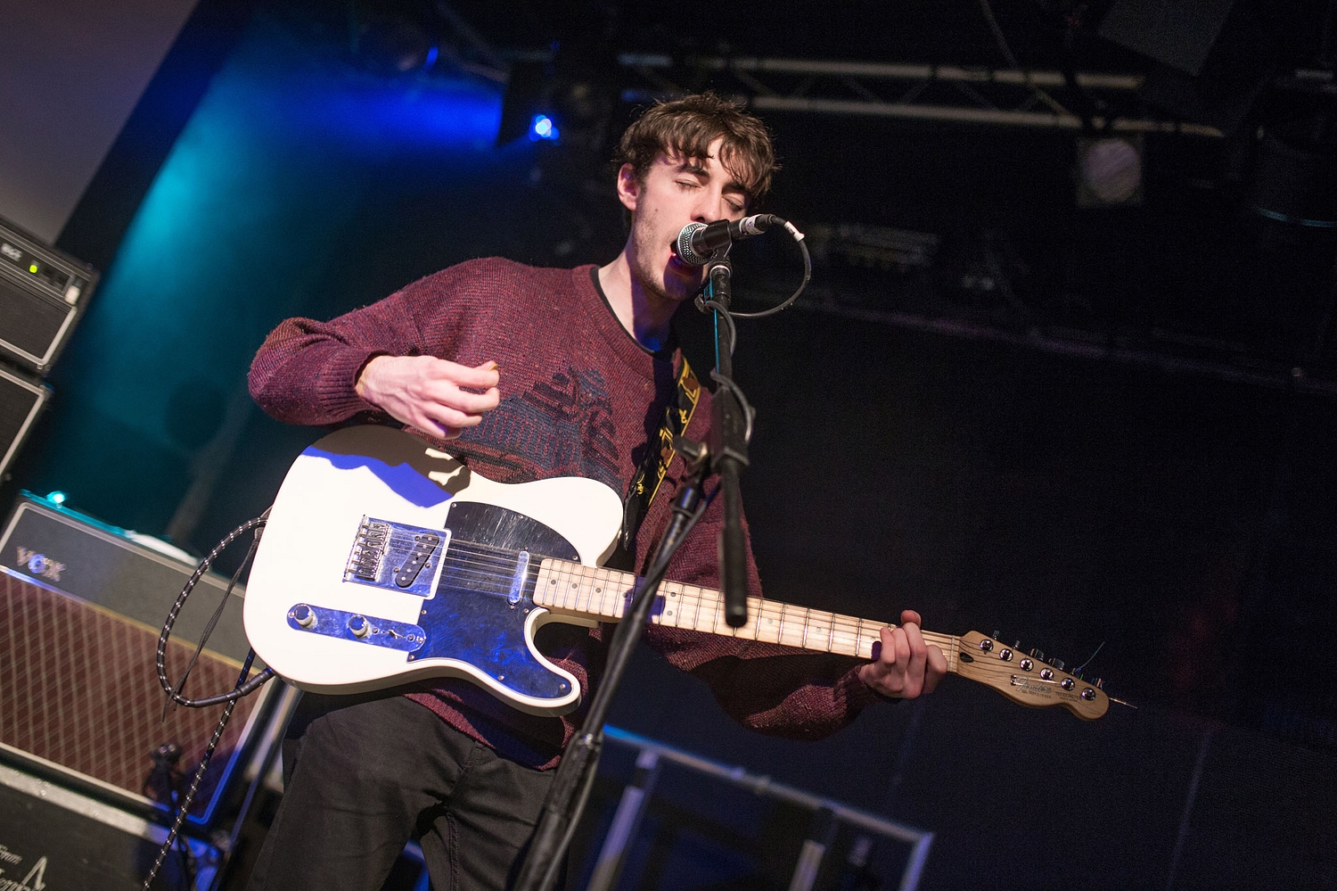 ​Girl Band play frenzied closing set at DIY’s Roundhouse Rising showcase