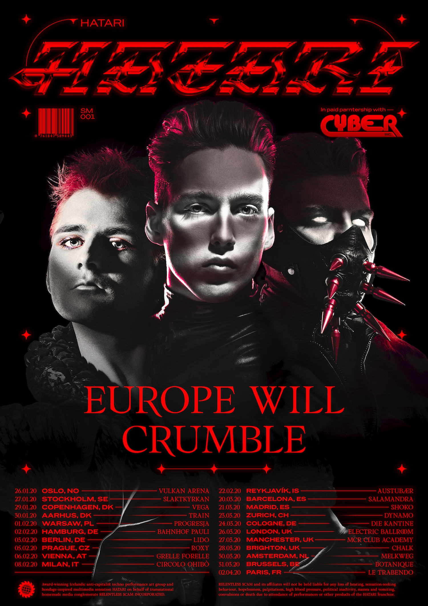 HATARI unleash 'NO MERCY/ENGIN MISKUNN' video