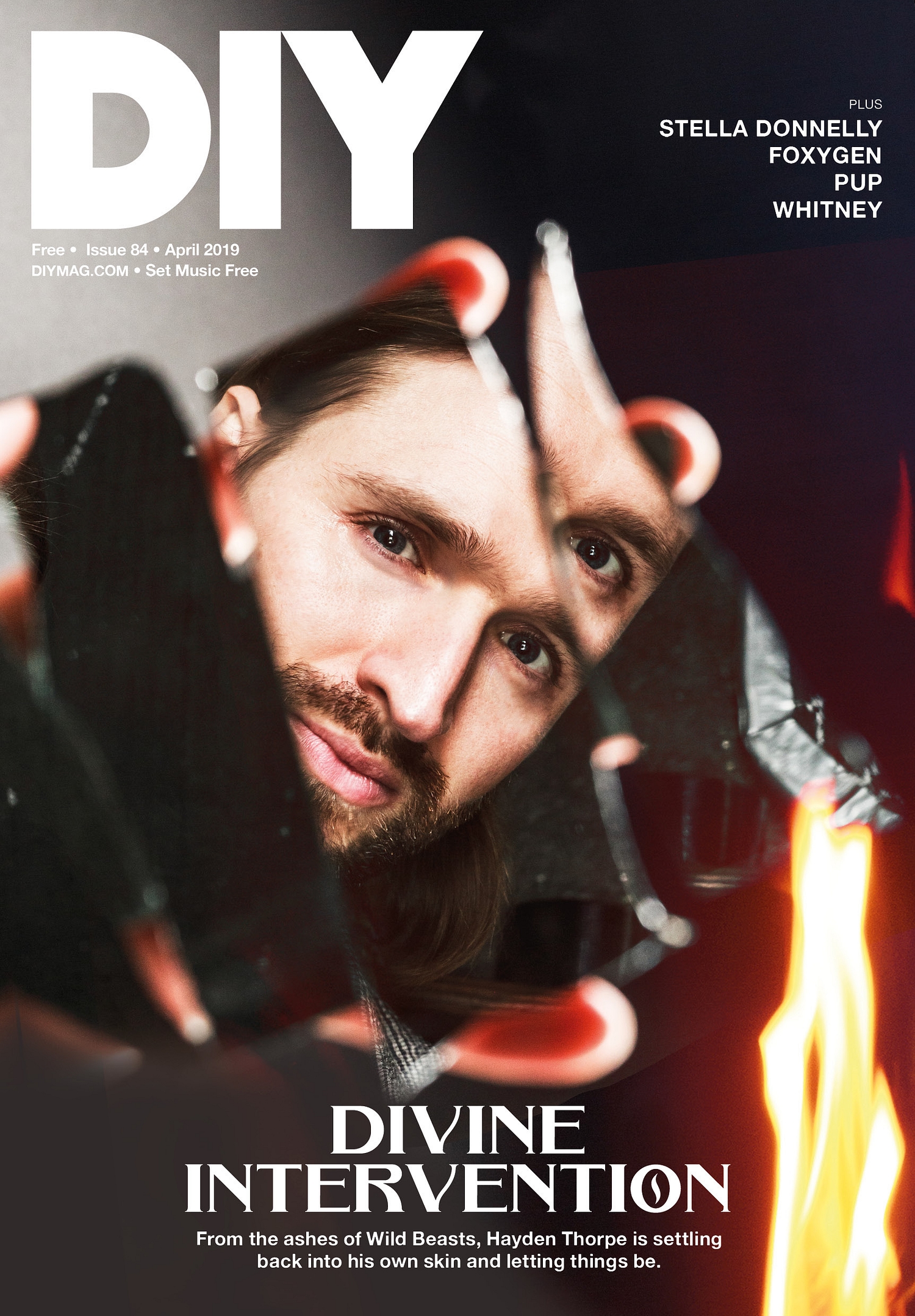 Hayden Thorpe fronts the April issue of DIY