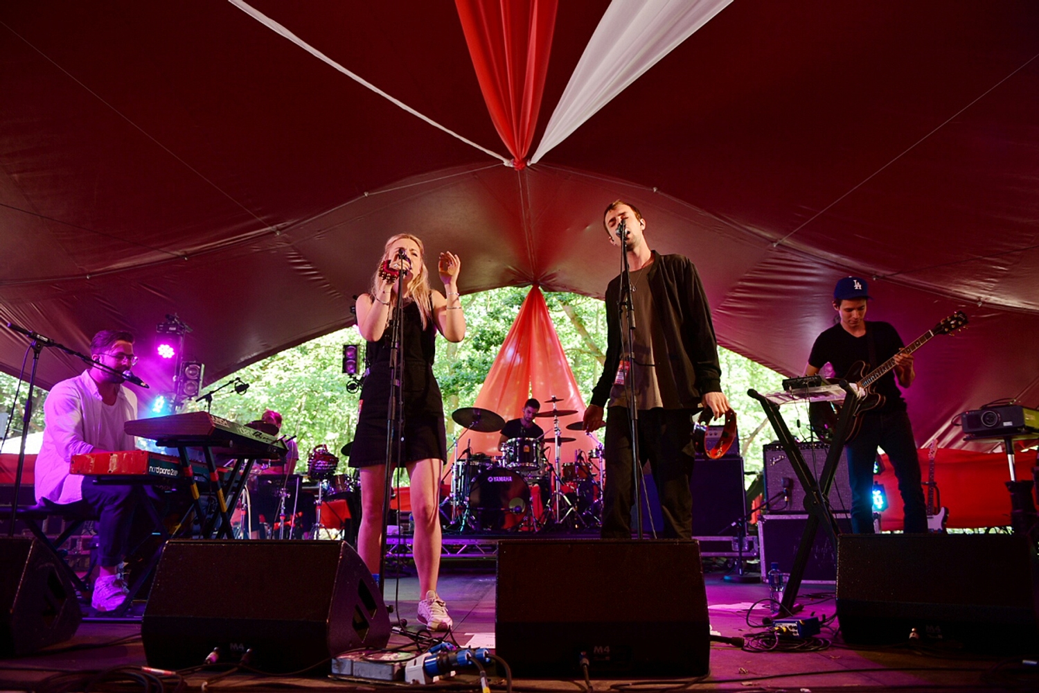 Haelos open Latitude 2015 Day Two with a softly building woodland set