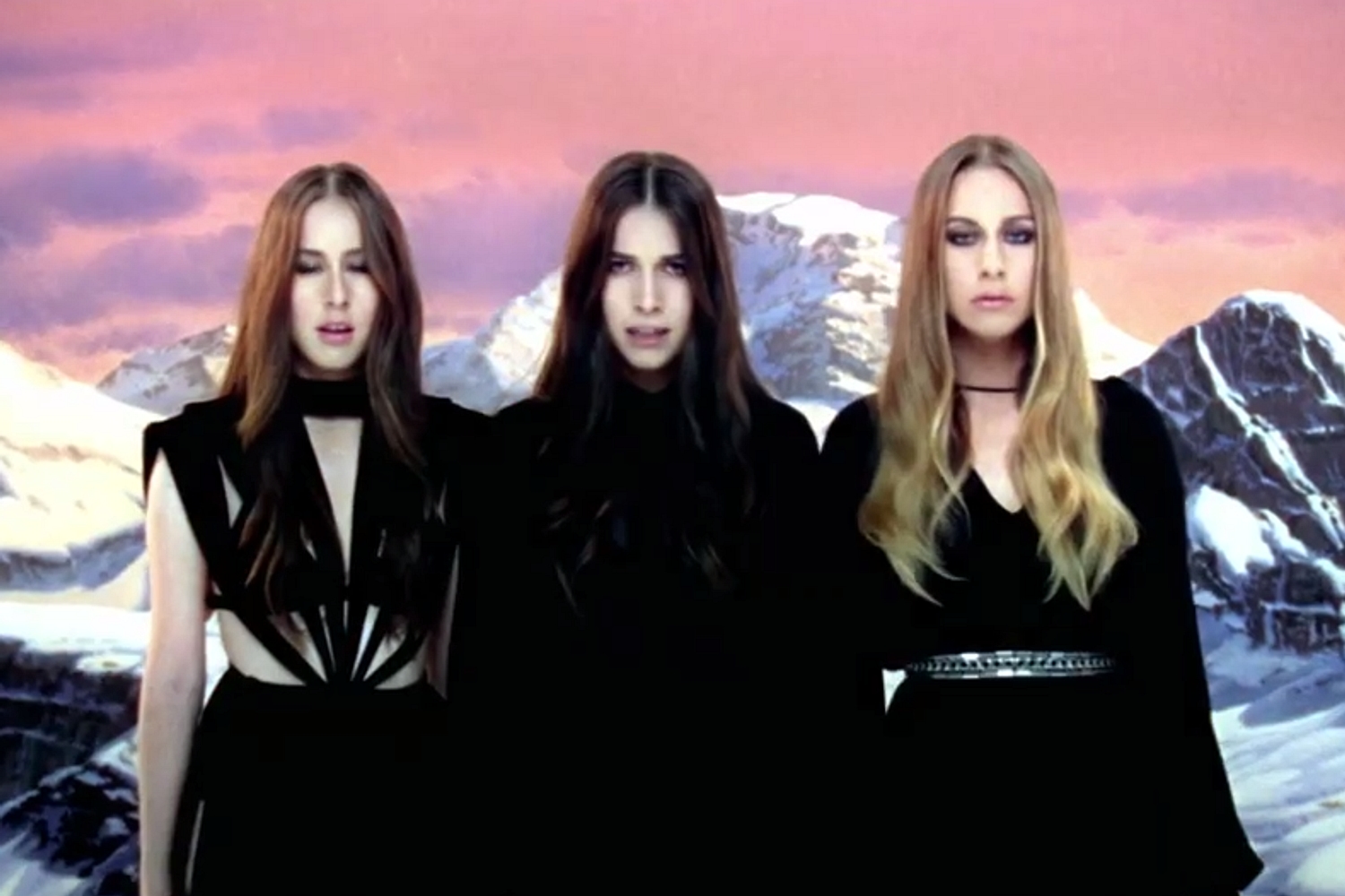 HAIM battle it out with animals in new Calvin Harris video, ‘Pray to God’